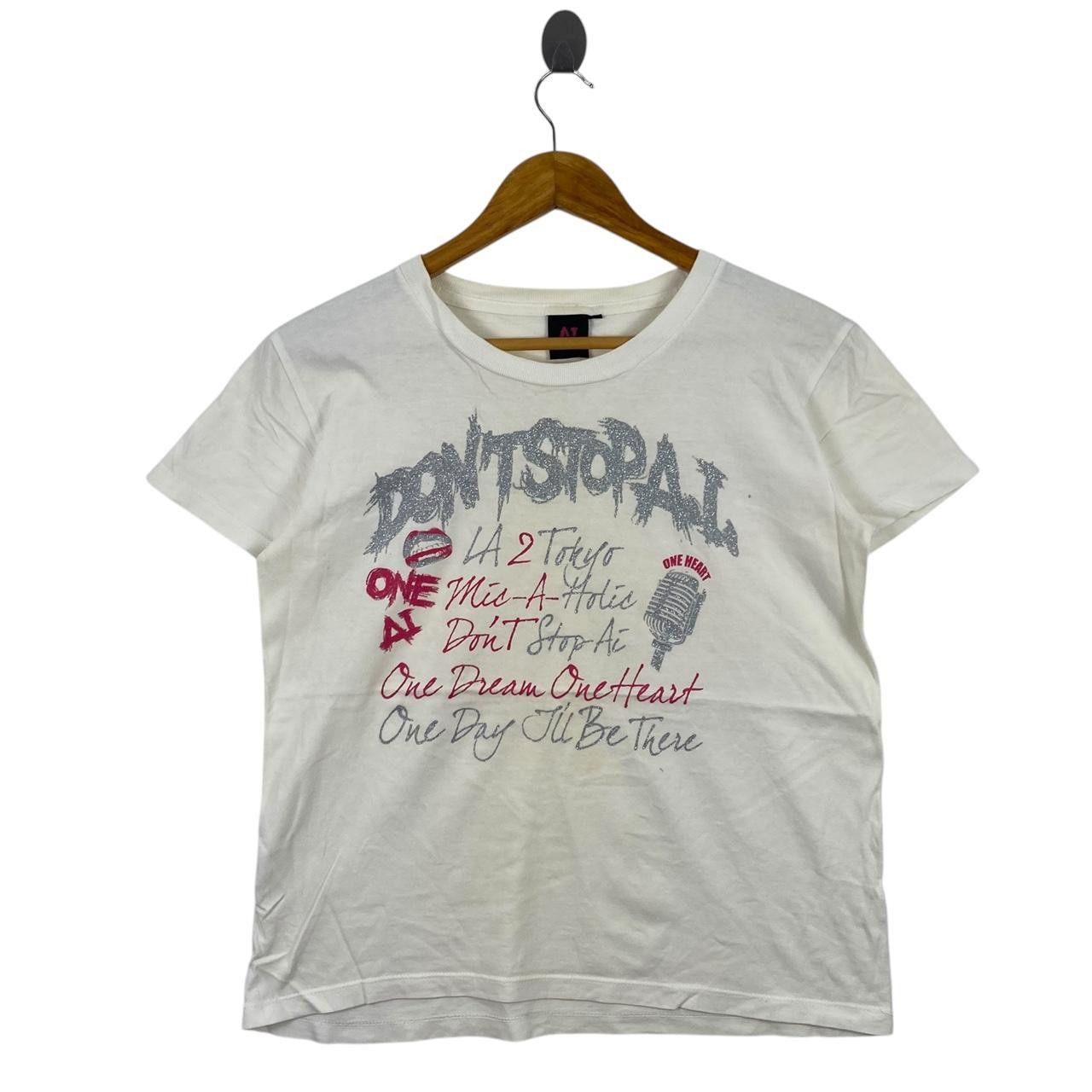 Band Tees AI Dont Stop Ai Japan Singer Tour 2007 Rap Tee Shirt SX4 Size US M / EU 48-50 / 2 - 1 Thumbnail