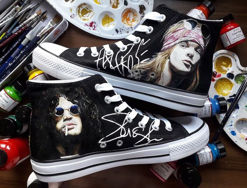 Converse guns n discount roses