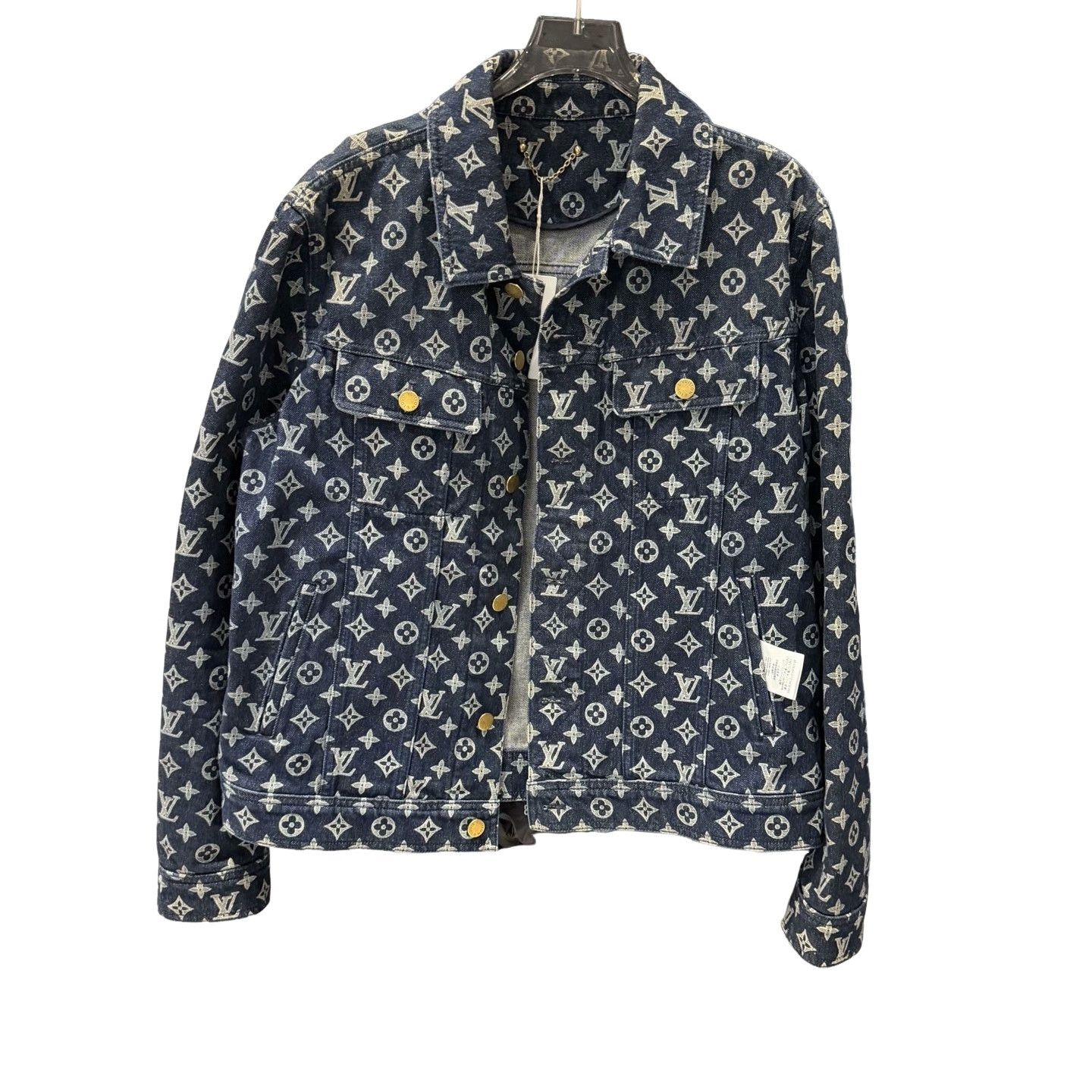 Louis Vuitton Louis Vuitton Monogram Denim Jacket Size M Size US M / EU 48-50 / 2 - 1 Thumbnail