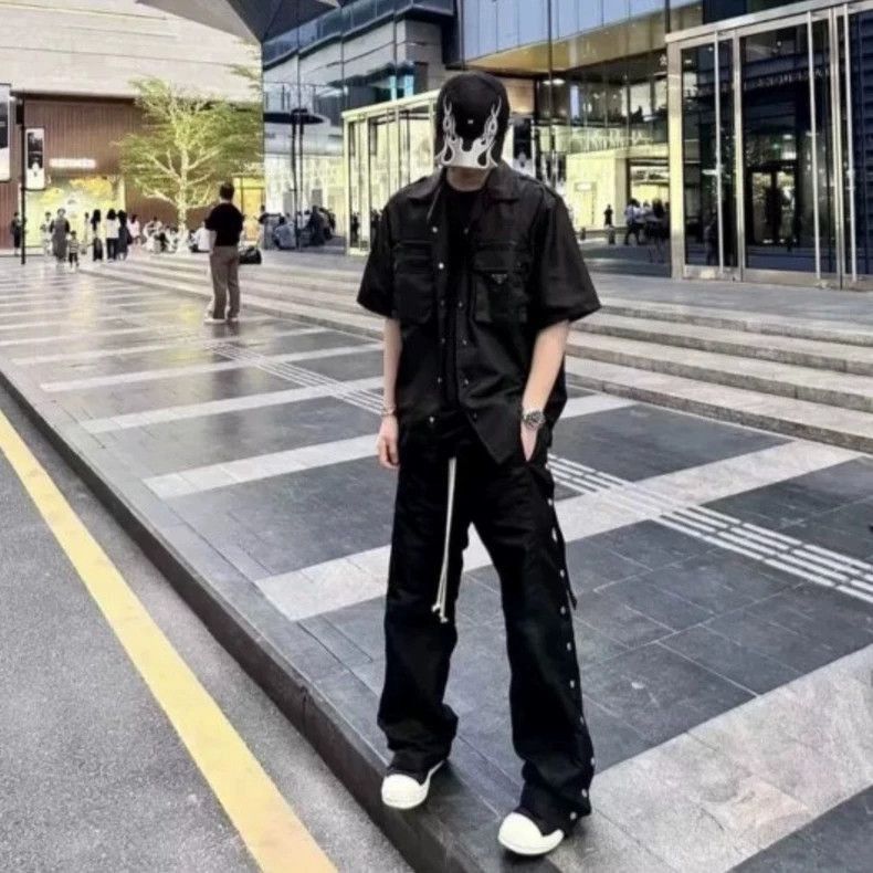 Rick Owens Rick Owens Nylon breasted pants-2506 Size US 34 / EU 50 - 7 Thumbnail
