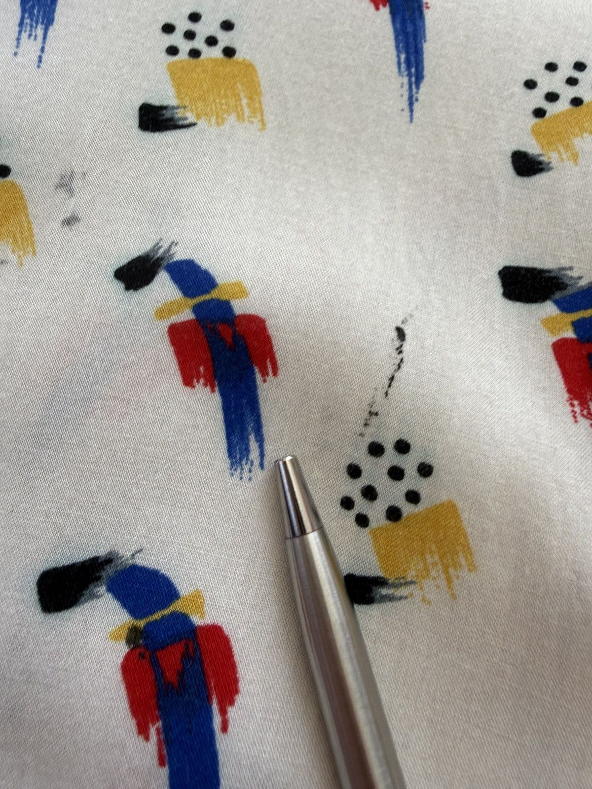 Saint Laurent Paris SS22 Saint Laurent parrot Hawaiian shirt bowling 41 grail Size US L / EU 52-54 / 3 - 24 Thumbnail