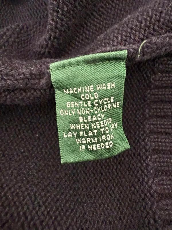 Ralph Lauren Maglione Ralph Lauren Uomo Blu M Cotone Caldo Size US M / EU 48-50 / 2 - 6 Thumbnail