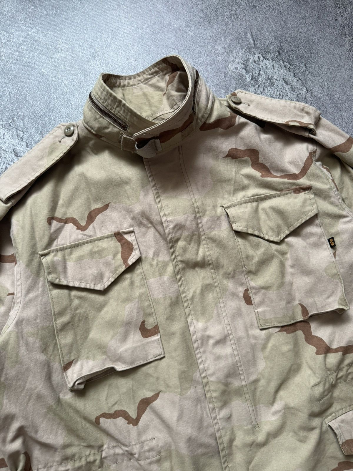 Alpha Industries × Vintage Alpha industries XL M-65 field coat jacket military cargo Size US XL / EU 56 / 4 - 9 Thumbnail