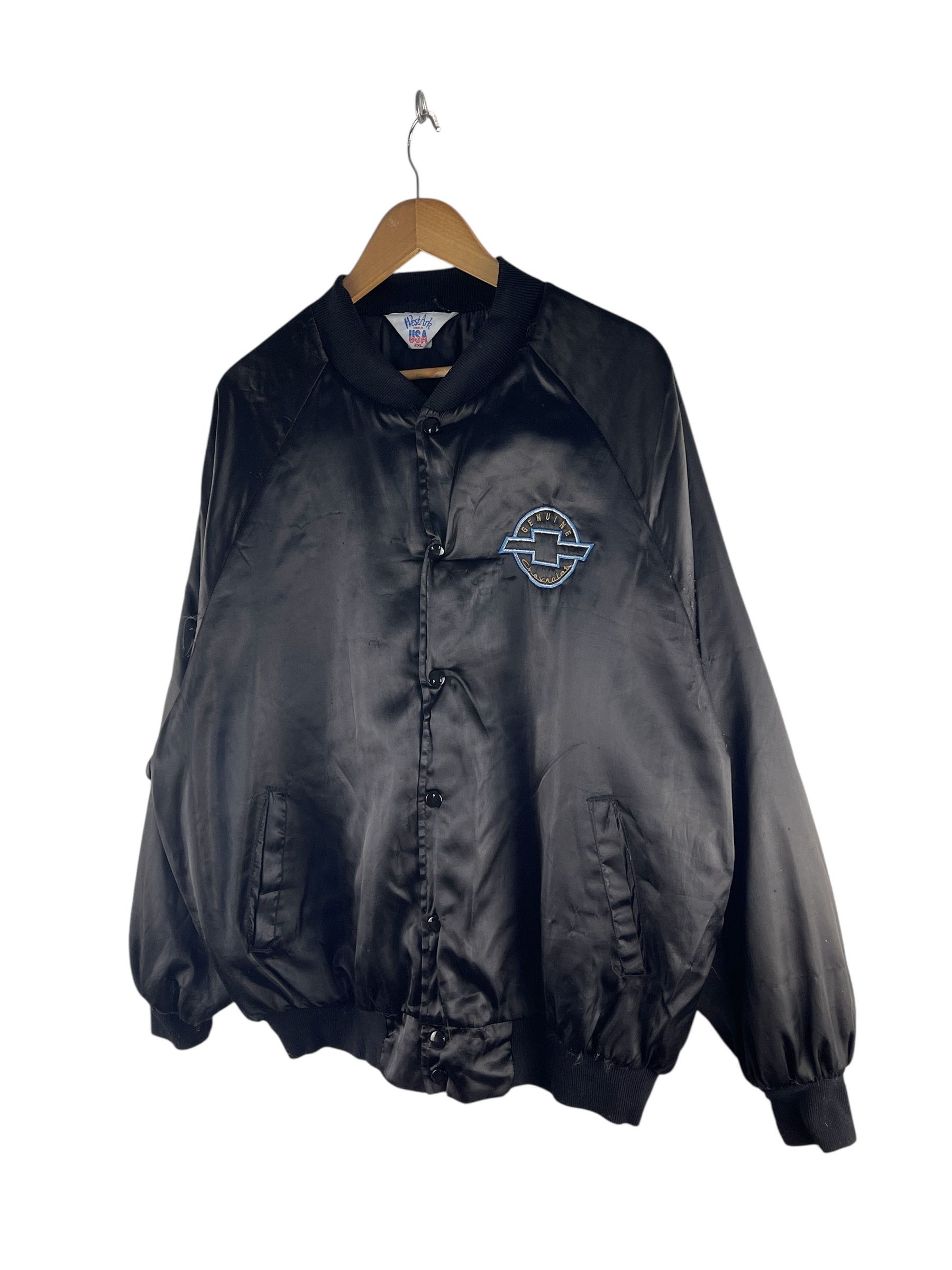 Chevrolet Vintage Genuine Chevrolet Satin Jacket Size US XXL / EU 58 / 5 - 5 Thumbnail