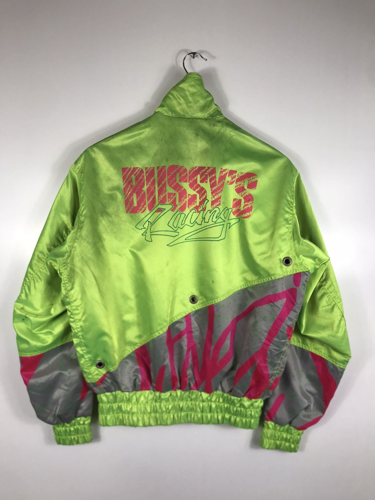 Japanese Brand ⚡️Vintage Bussy’s Racing Motocycle Bomber Jacket Size US M / EU 48-50 / 2 - 13 Thumbnail