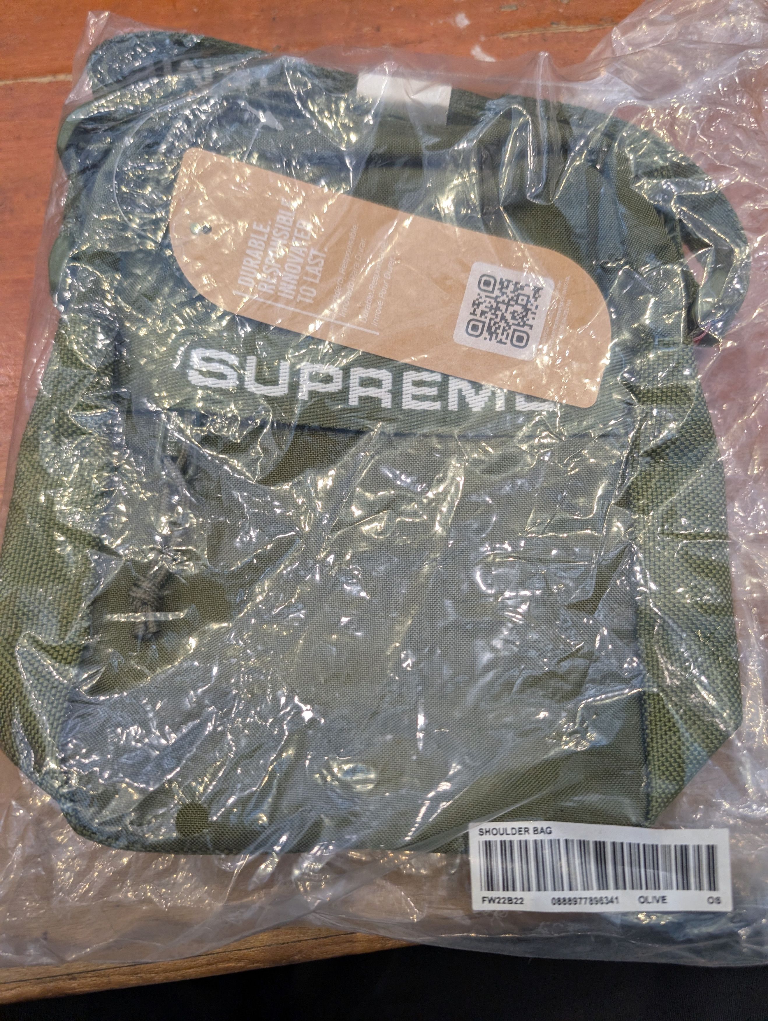 Supreme Supreme shoulder bag olive green FW22 brand new sealed Size ONE SIZE - 2 Thumbnail