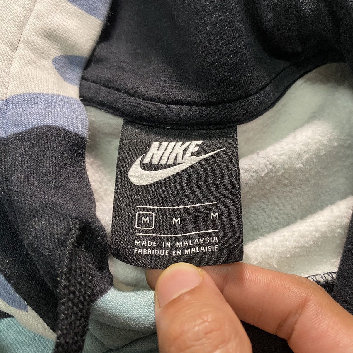 Nike NIKE CAMOUFLAGE PULLOVER HOODIE Size US M / EU 48-50 / 2 - 3 Thumbnail