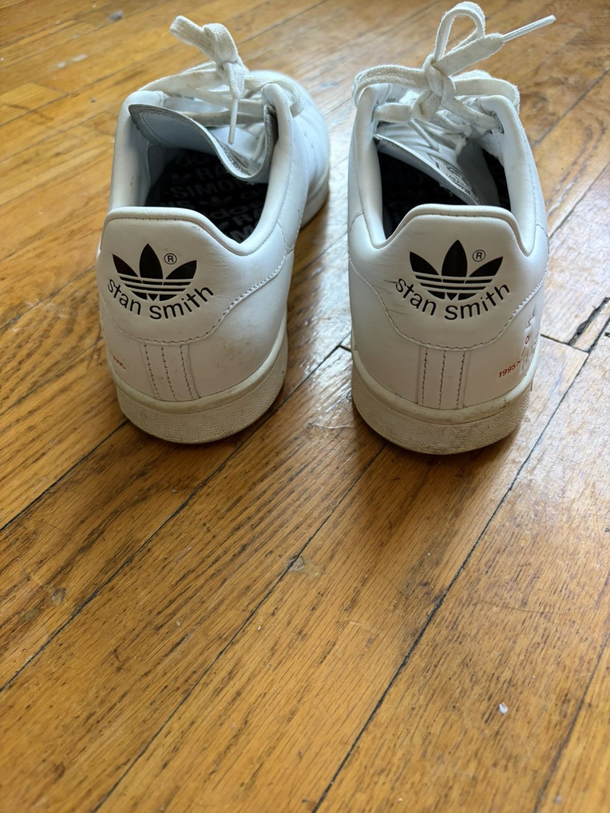 Adidas × Raf Simons Stan Smith by Adidas x Raf Simons White Size US 9.5 / EU 42-43 - 4 Thumbnail