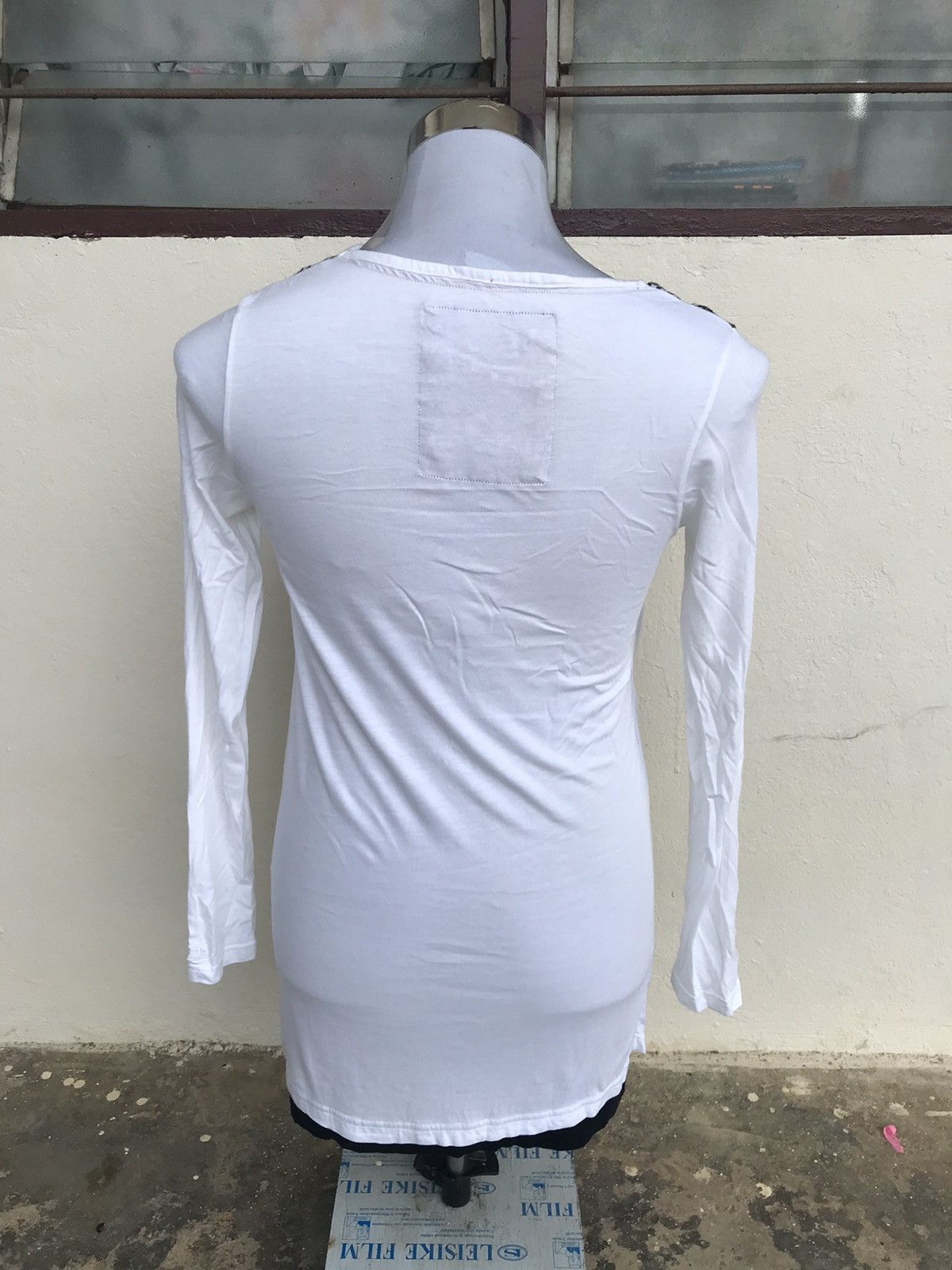 If Six Was Nine × Le Grande Bleu (L.G.B.) × Von Dutch Von Dutch Double Layer Long Sleeve Distress Tshirt Size US S / EU 44-46 / 1 - 5 Thumbnail