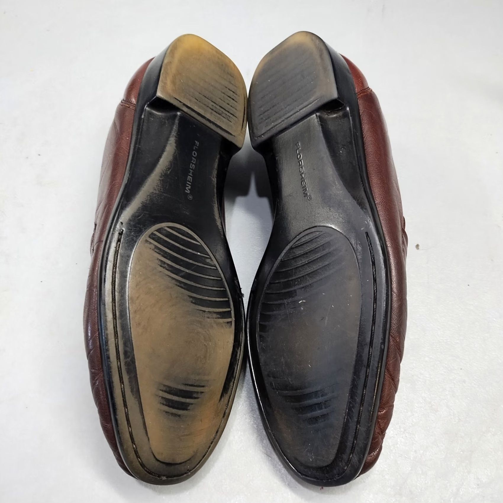 Florsheim Florsheim Riva Loafers Mens US 9.5 Brown Moc Toe Slip On Comfortech Casual Size US 10 / EU 43 - 7 Thumbnail