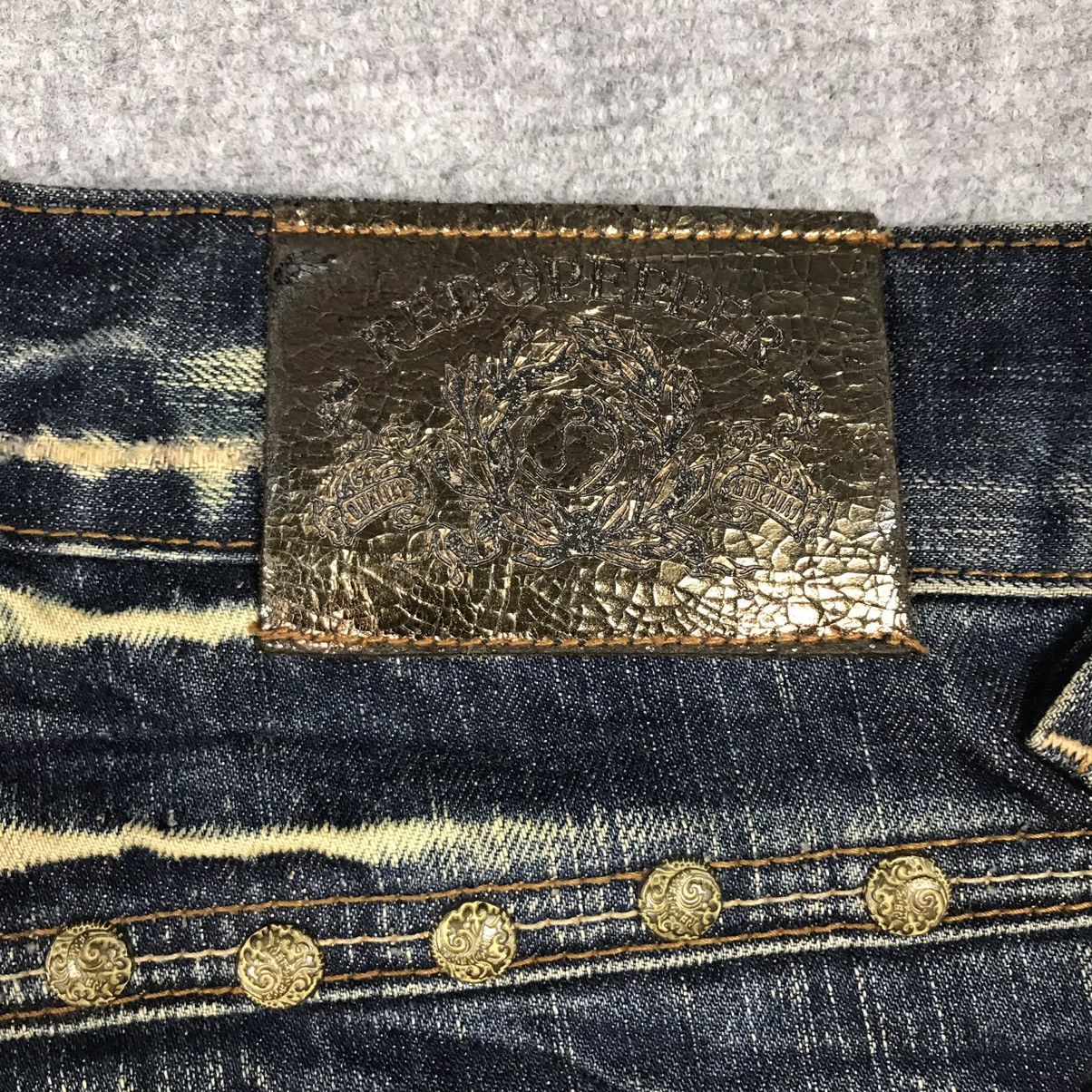 Hysteric Glamour × Japanese Brand × Vintage FALRE DENIM RED PERPER DENIM RUSTY BOOT CUT PANTS Size US 32 / EU 48 - 16 Thumbnail