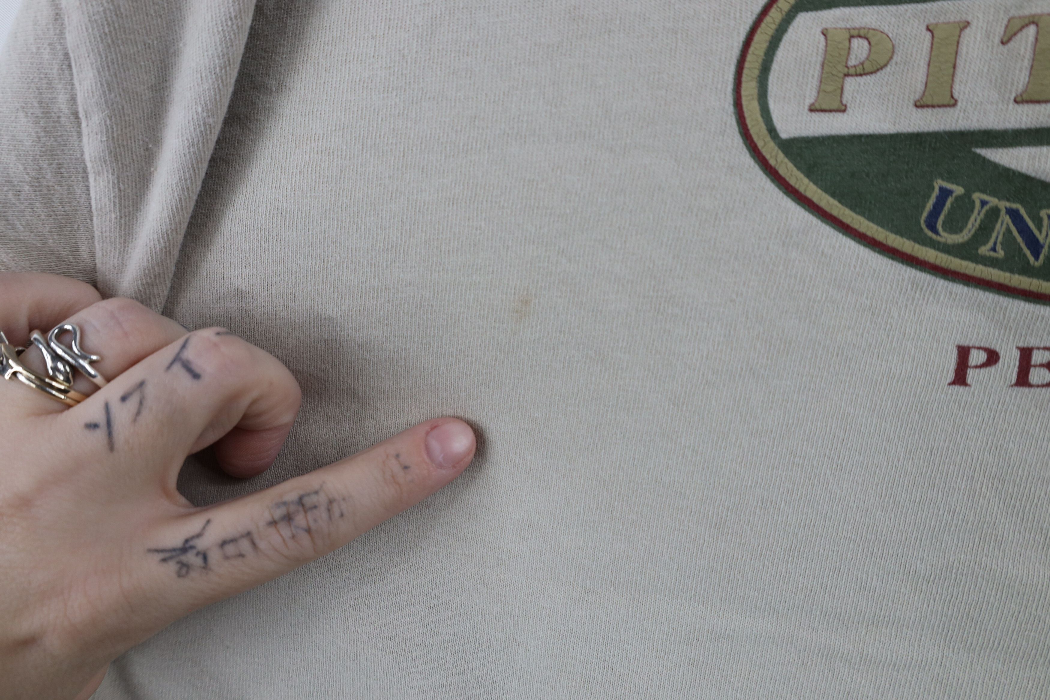 Vintage Vintage 90s Streetwear Out Pittsburgh T-Shirt Beige USA Size US XL / EU 56 / 4 - 5 Thumbnail