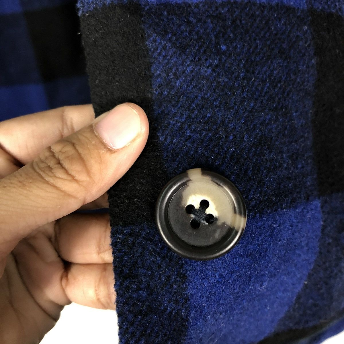 Beams Plus 🔥VINTAGE WOOL BIKER JACKET BEAMS HEART TARTAN DESIGN Size US S / EU 44-46 / 1 - 17 Thumbnail