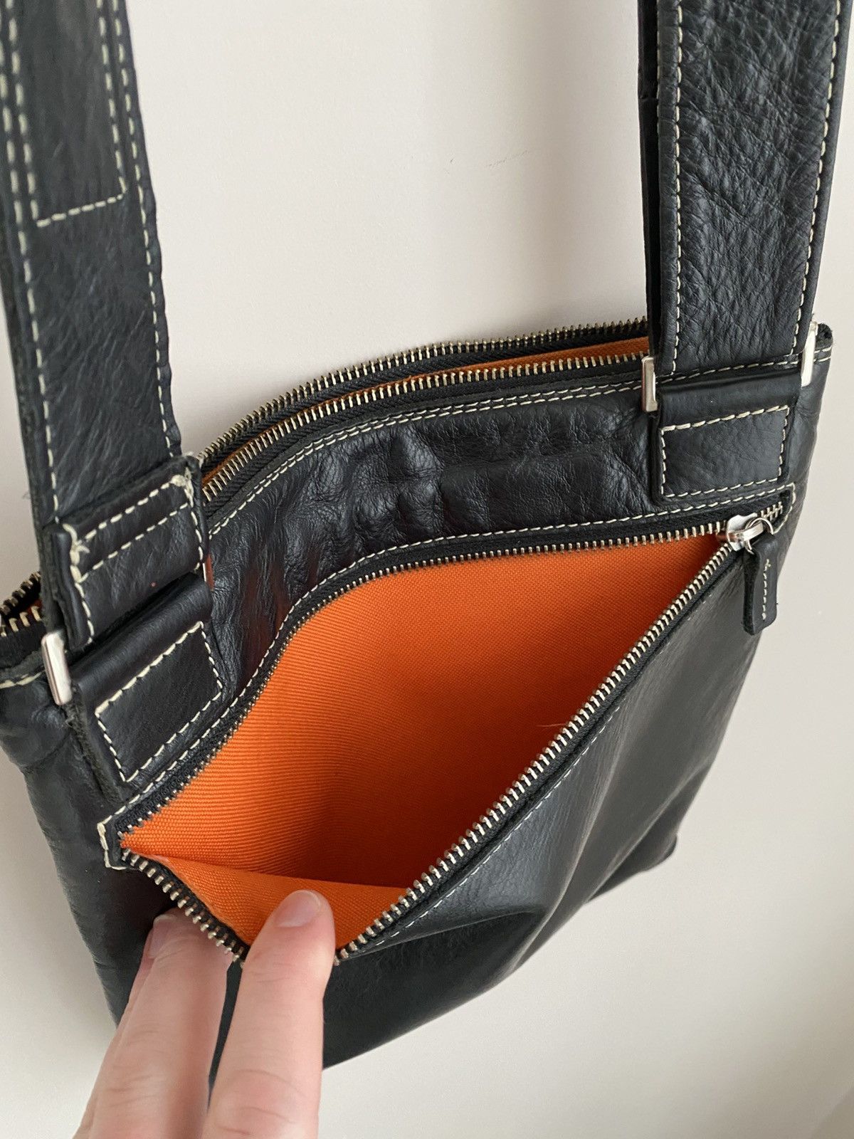 Other men's leather shoulder bag Size ONE SIZE - 8 Thumbnail