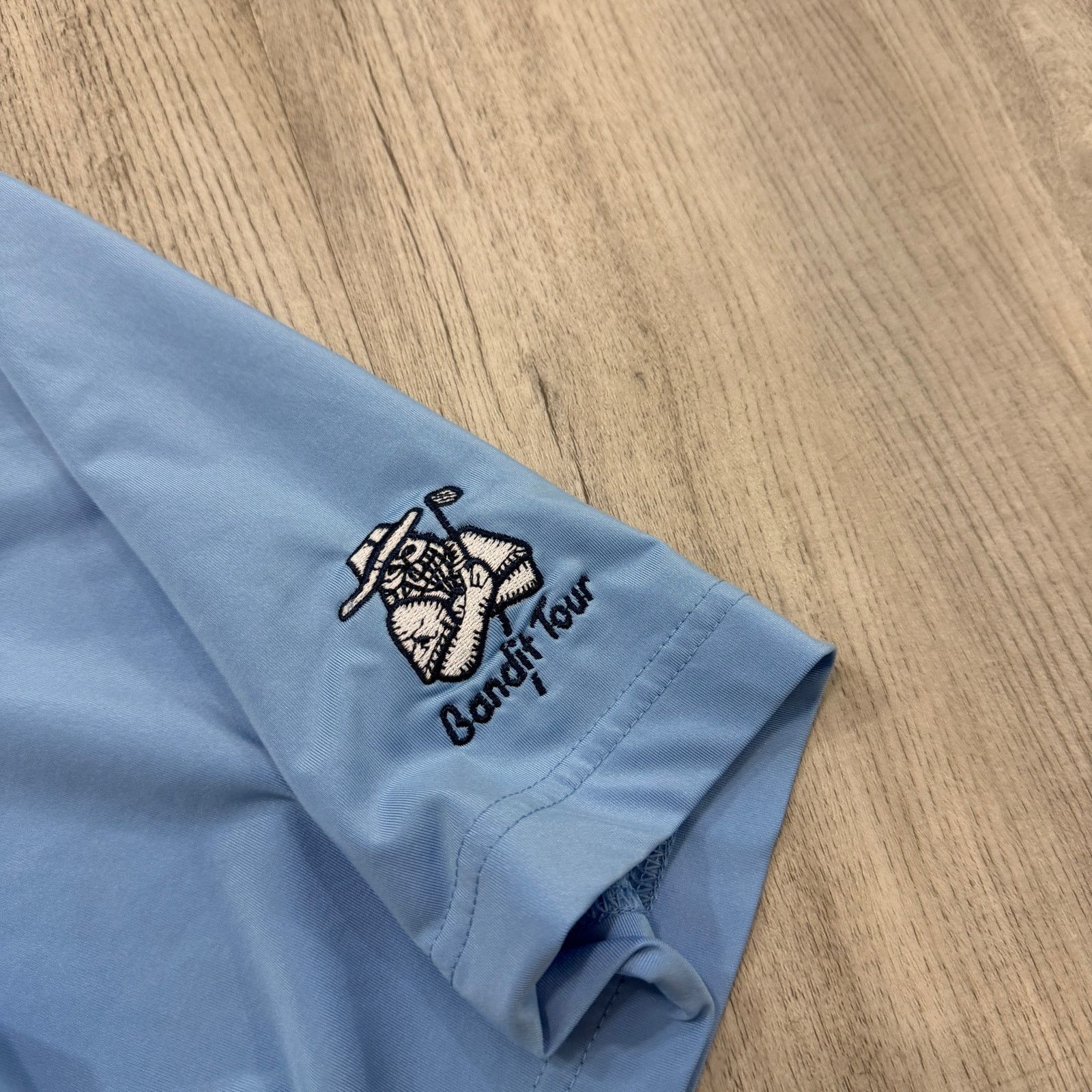 Footjoy Footjoy Polo Shirt Men's XL Blue Athletic Golf Collared Size US XL / EU 56 / 4 - 3 Thumbnail