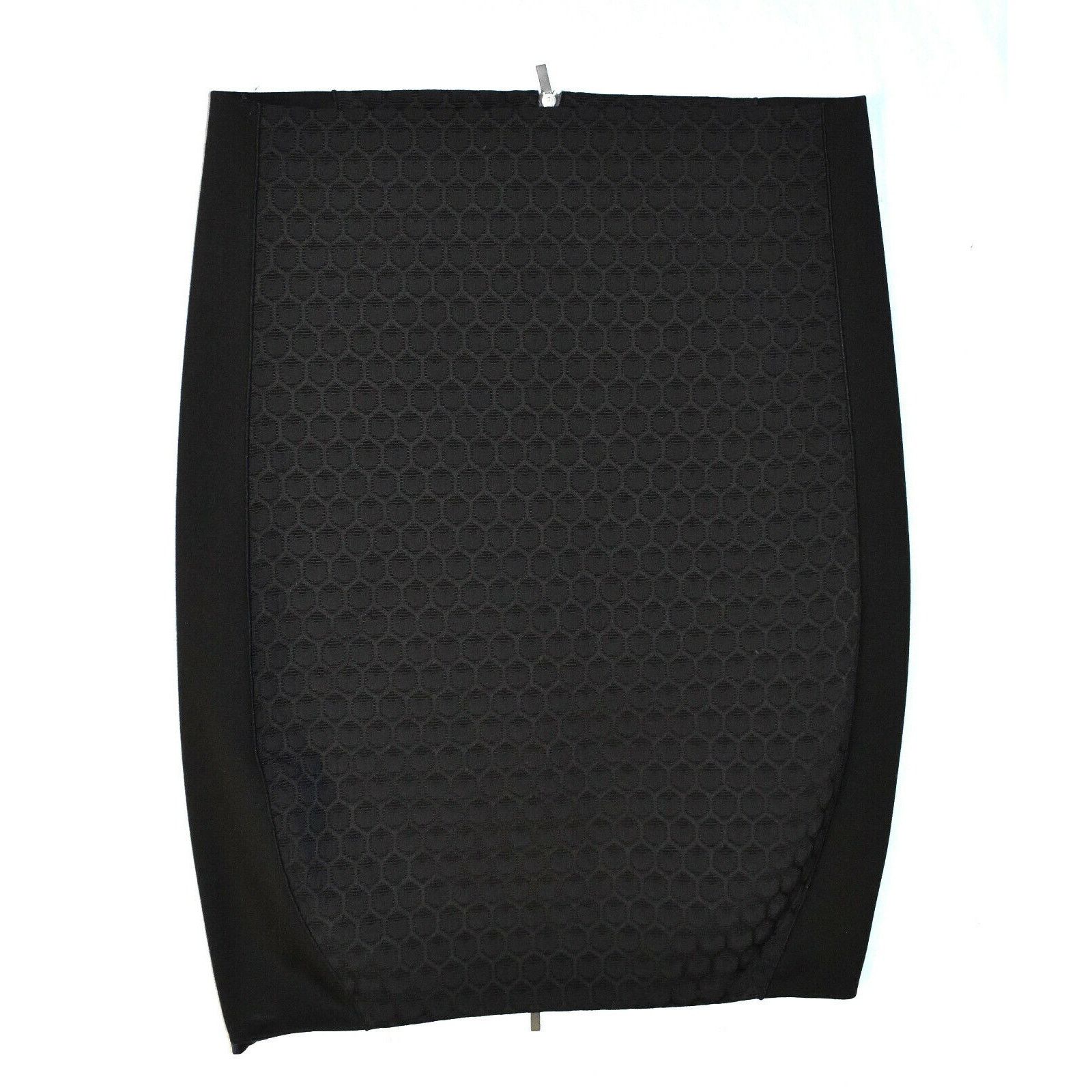 Elie Tahari ELIE TAHARI Black Honeycomb Wool Blend Pencil Skirt Sz US 10 Size 32" / US 10 / IT 46 - 1 Thumbnail