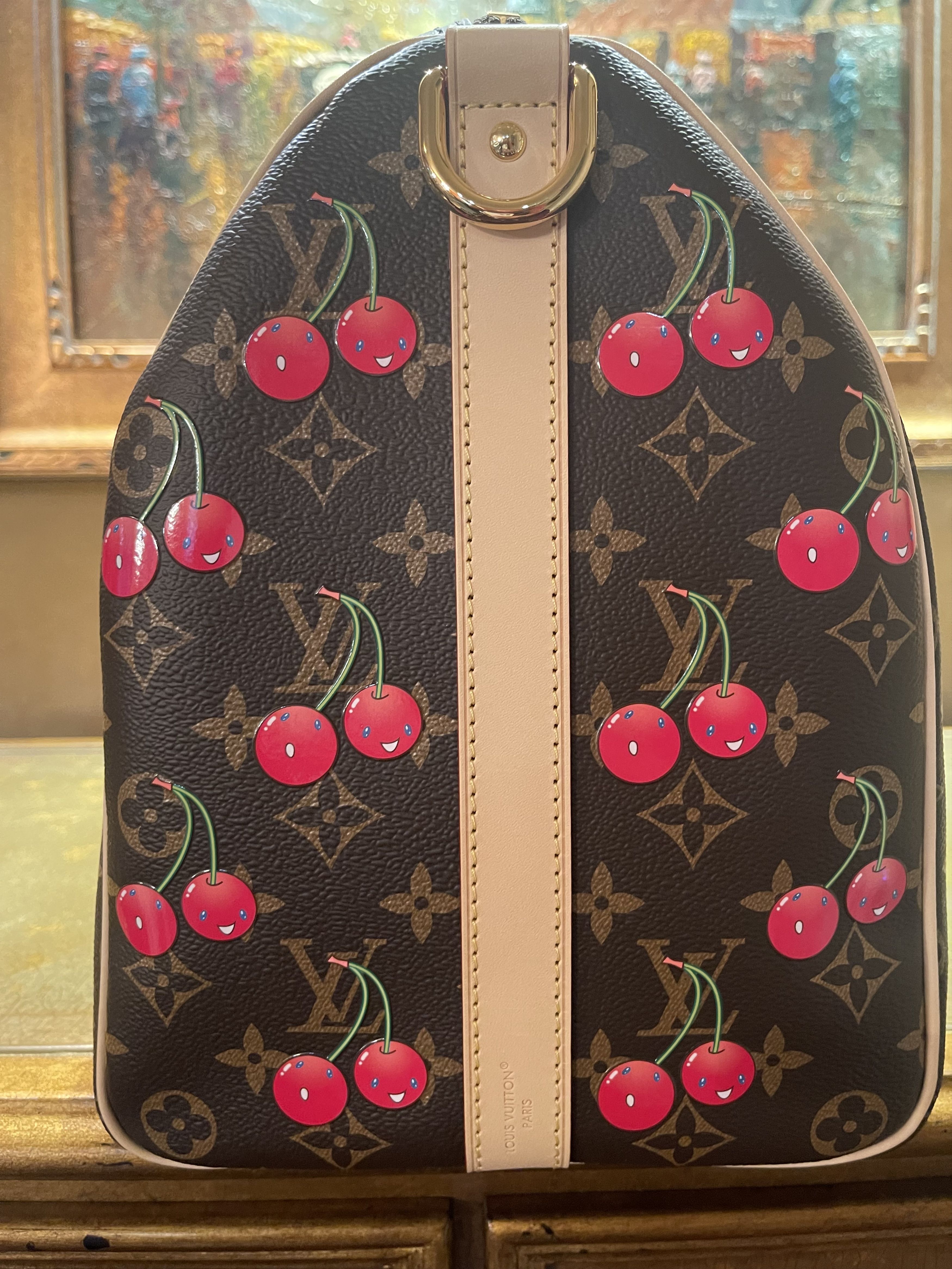 Louis Vuitton × Takashi Murakami LOUIS VUITTON x TAKASHI MURAKAMI CHERRY KEEPALL 45 Size ONE SIZE - 4 Thumbnail