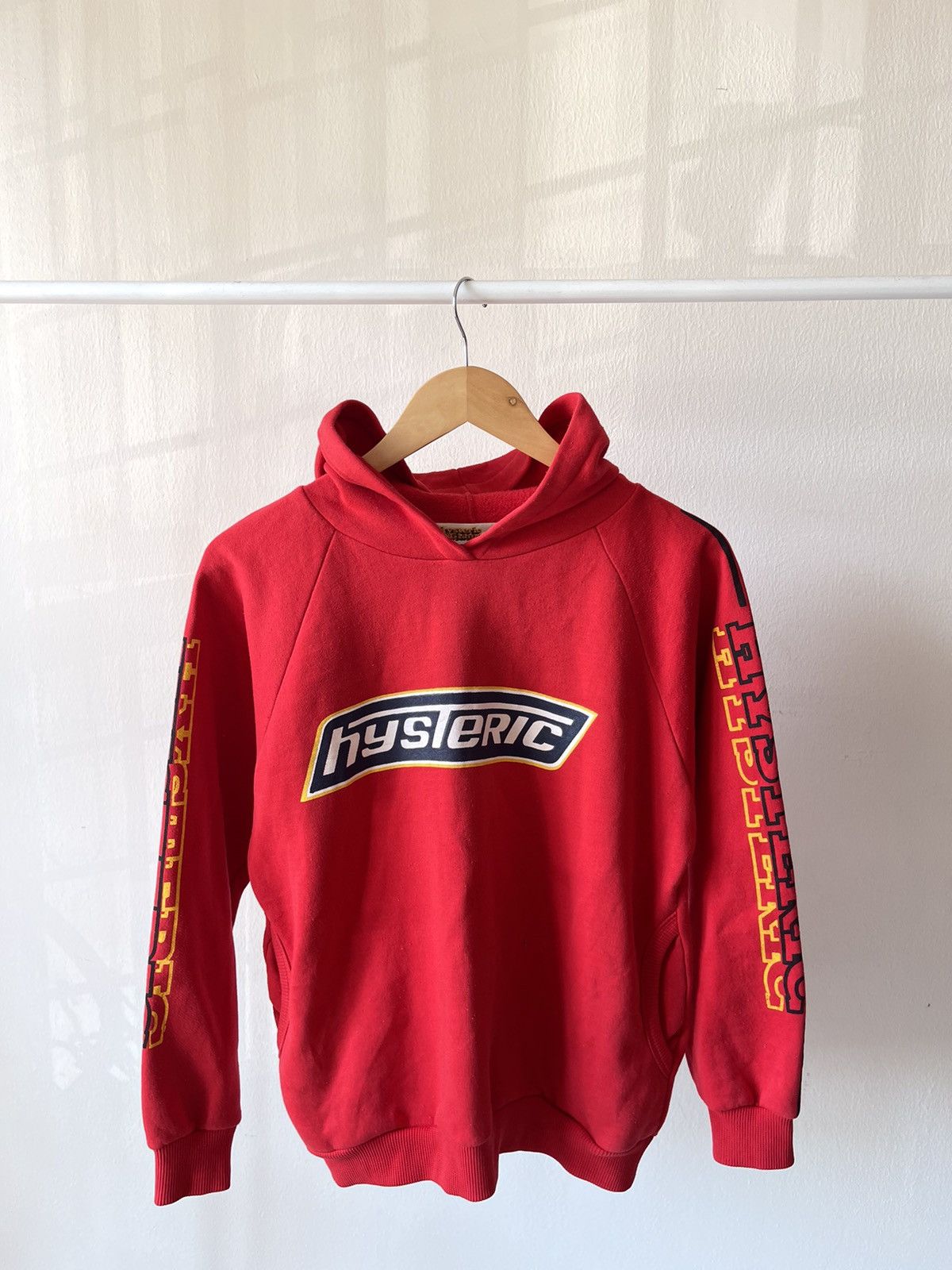 Hysteric Glamour 90s Hysteric Glamour Sneakers Logo Hoodie Size US M / EU 48-50 / 2 - 1 Thumbnail
