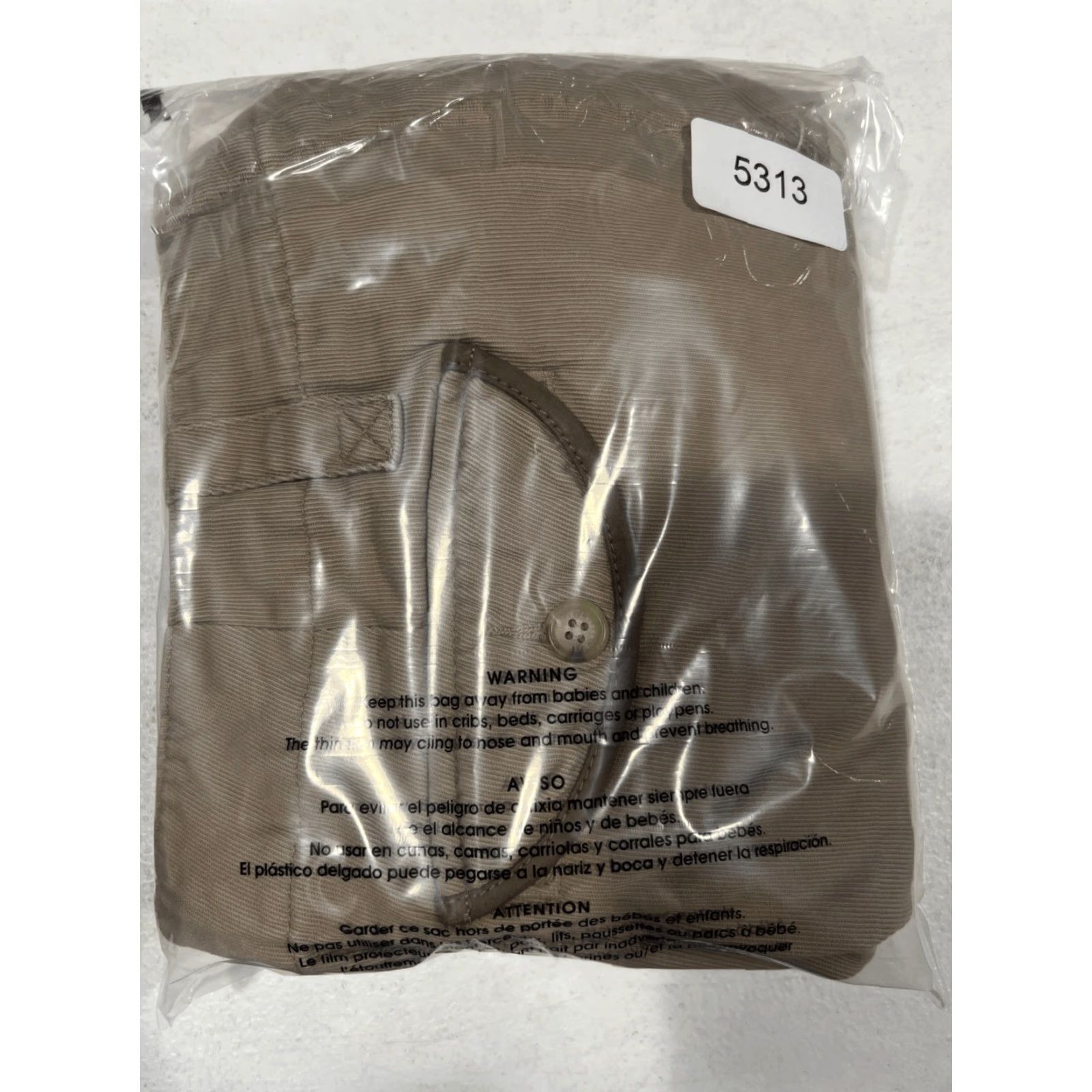 Ralph Lauren Lauren Ralph Lauren Womens Capri Pants Khaki Beige 12 Petite Beige Capri Women Pants 12 Petite Size 34" / US 12 / IT 48 - 4 Thumbnail
