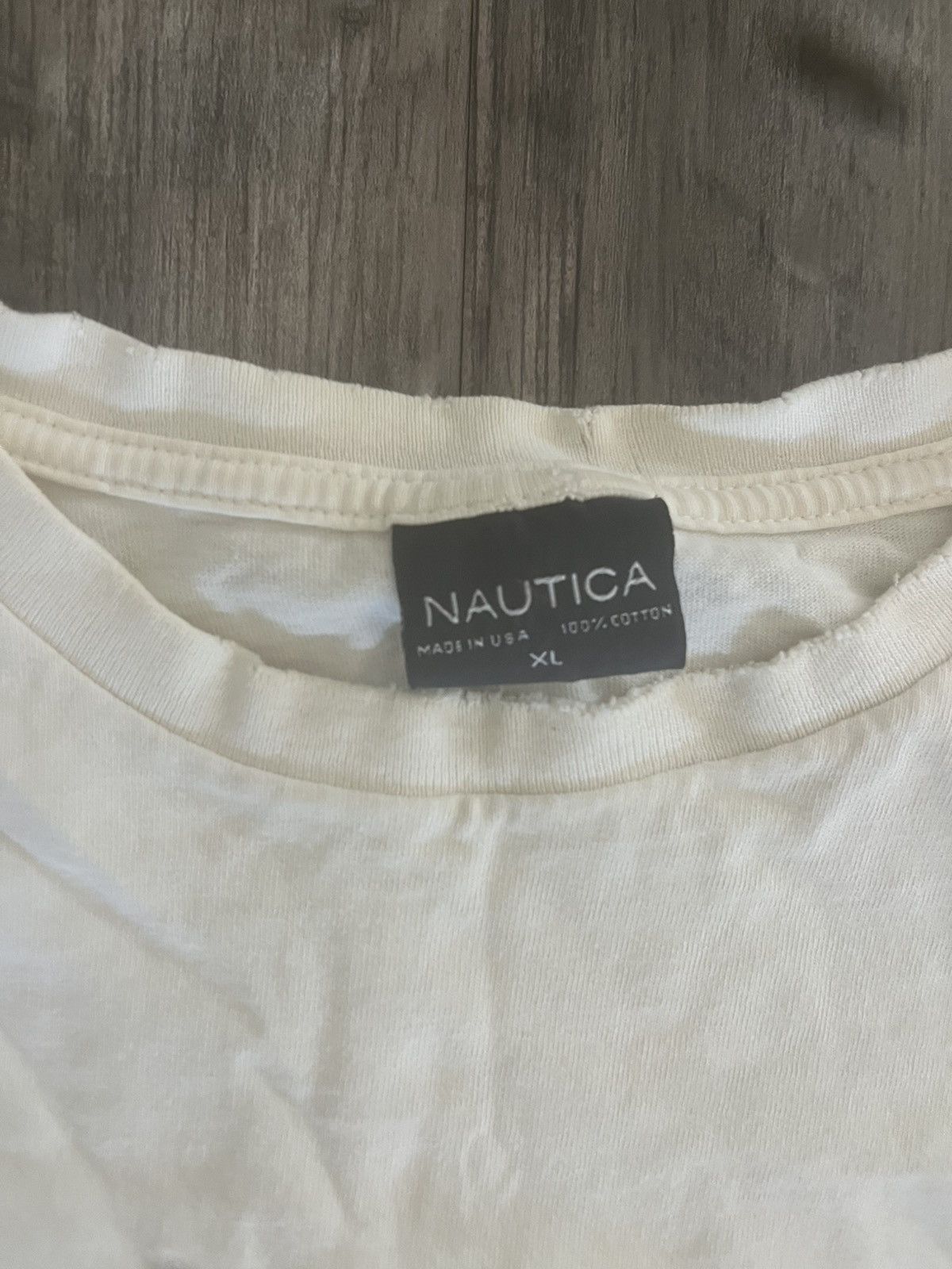 Vintage Vintage 90s Nautica Tee Size US XL / EU 56 / 4 - 2 Thumbnail