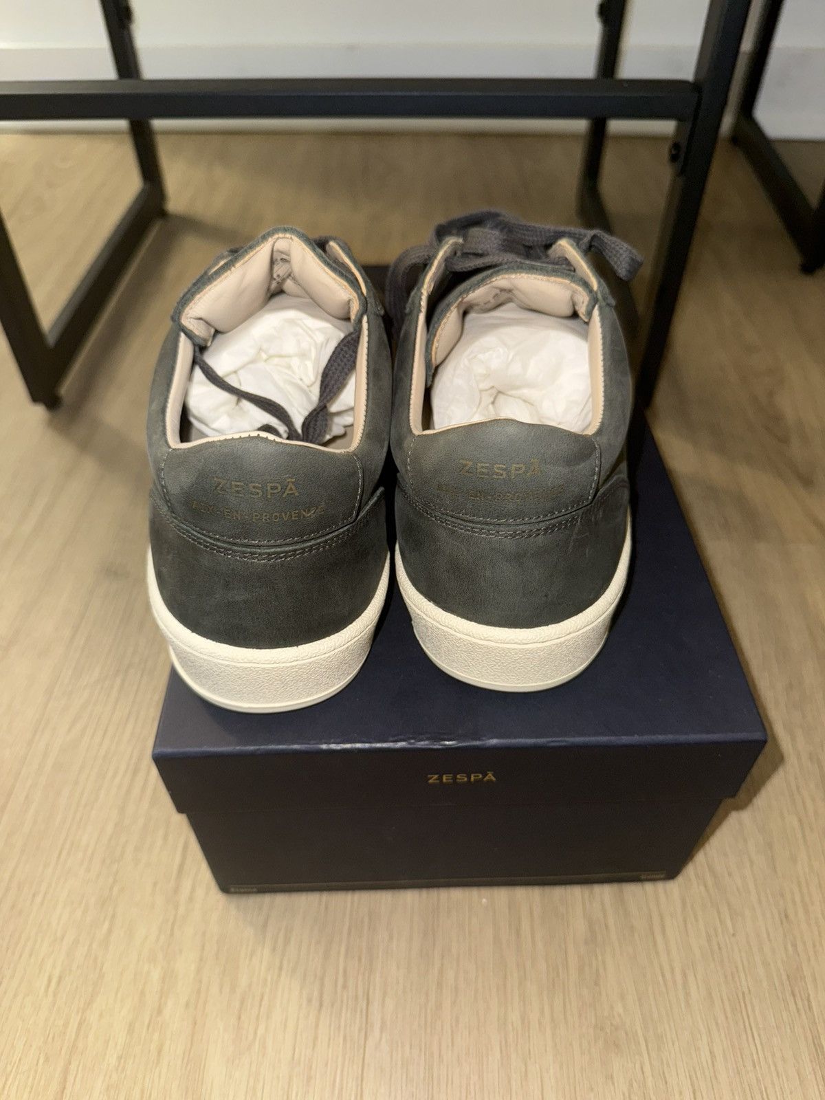 ZESPA ZSP23 - Oiled Leather Anthractite Size US 8.5 / EU 41-42 - 4 Thumbnail