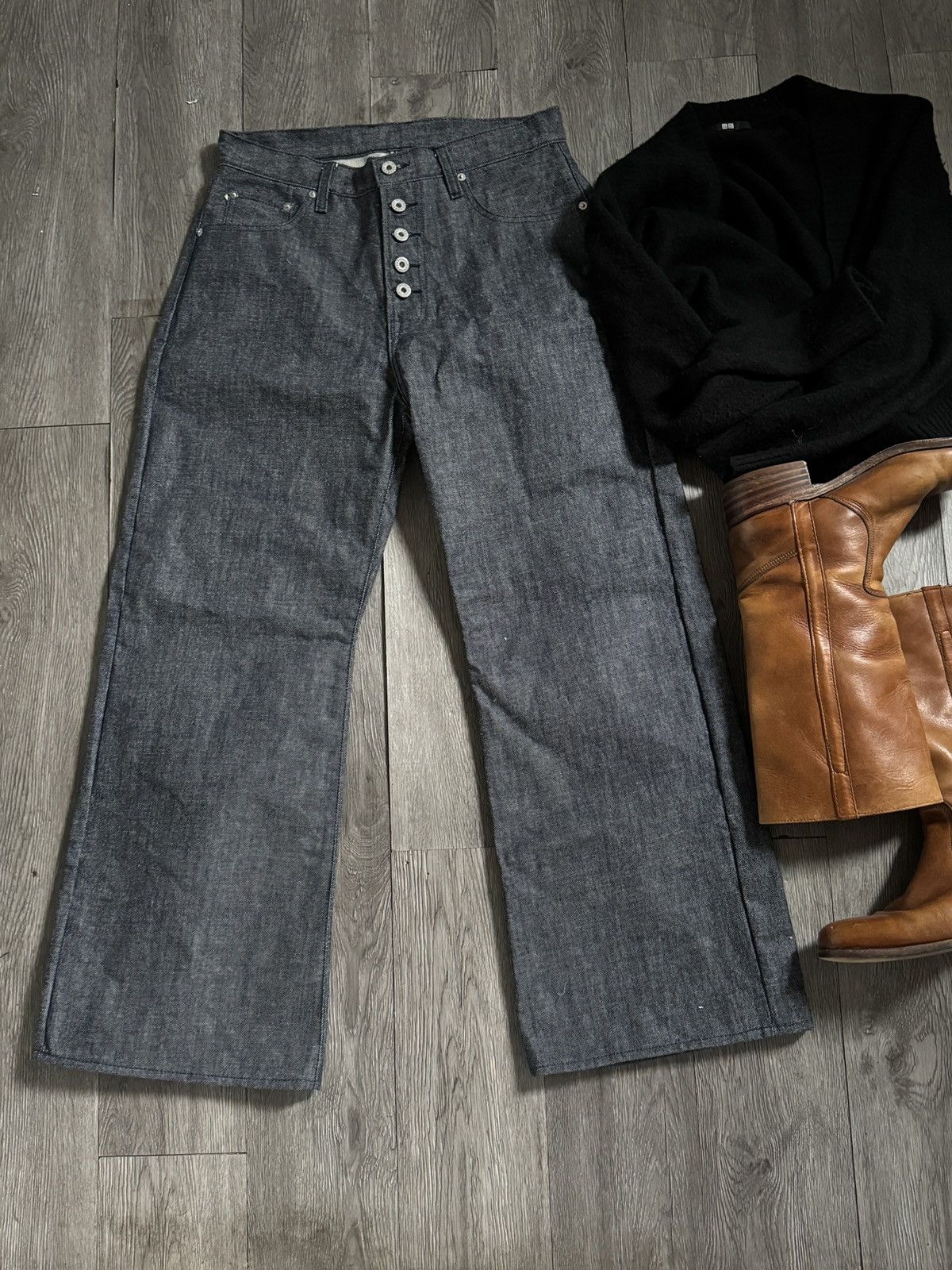 Acne Studios DOOF.YOUTH 18oz SELVEDGE DENIM Size US 32 / EU 48 - 2 Thumbnail