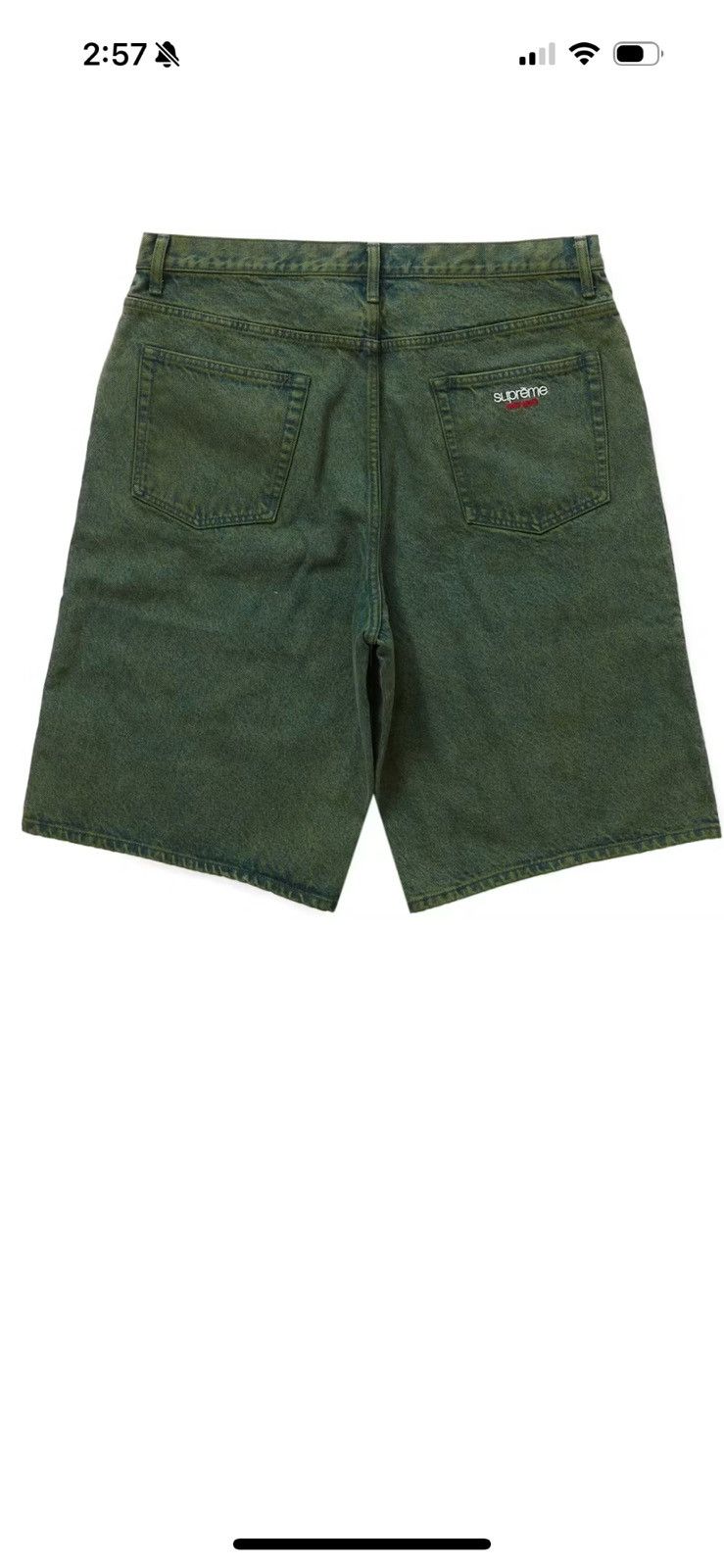 Supreme Supreme baggy denim short Size US 34 / EU 50 - 2 Thumbnail