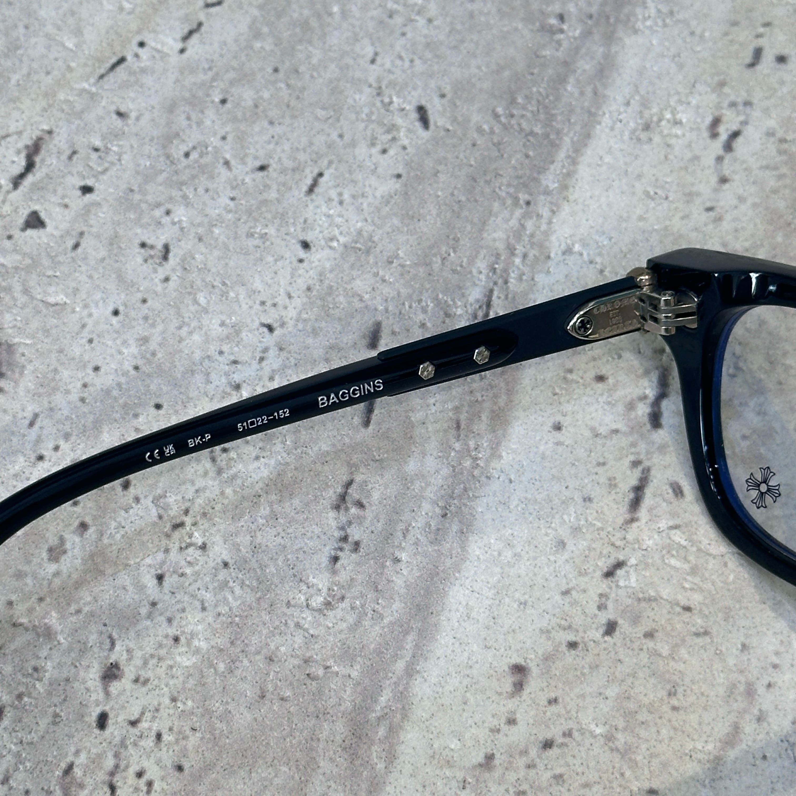 Chrome Hearts CHROME HEARTS BAGGINS BLACK PLASTIC Size ONE SIZE - 5 Thumbnail