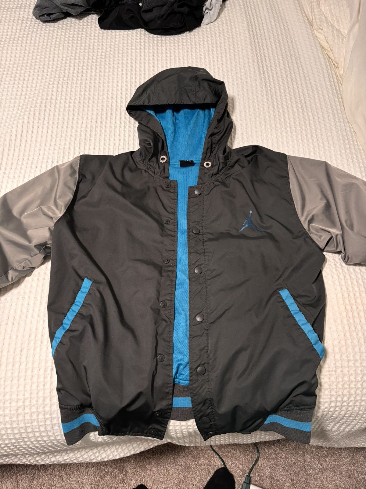 Jordan Brand Vintage Jordan button down windbreaker Size US M / EU 48-50 / 2 - 6 Thumbnail
