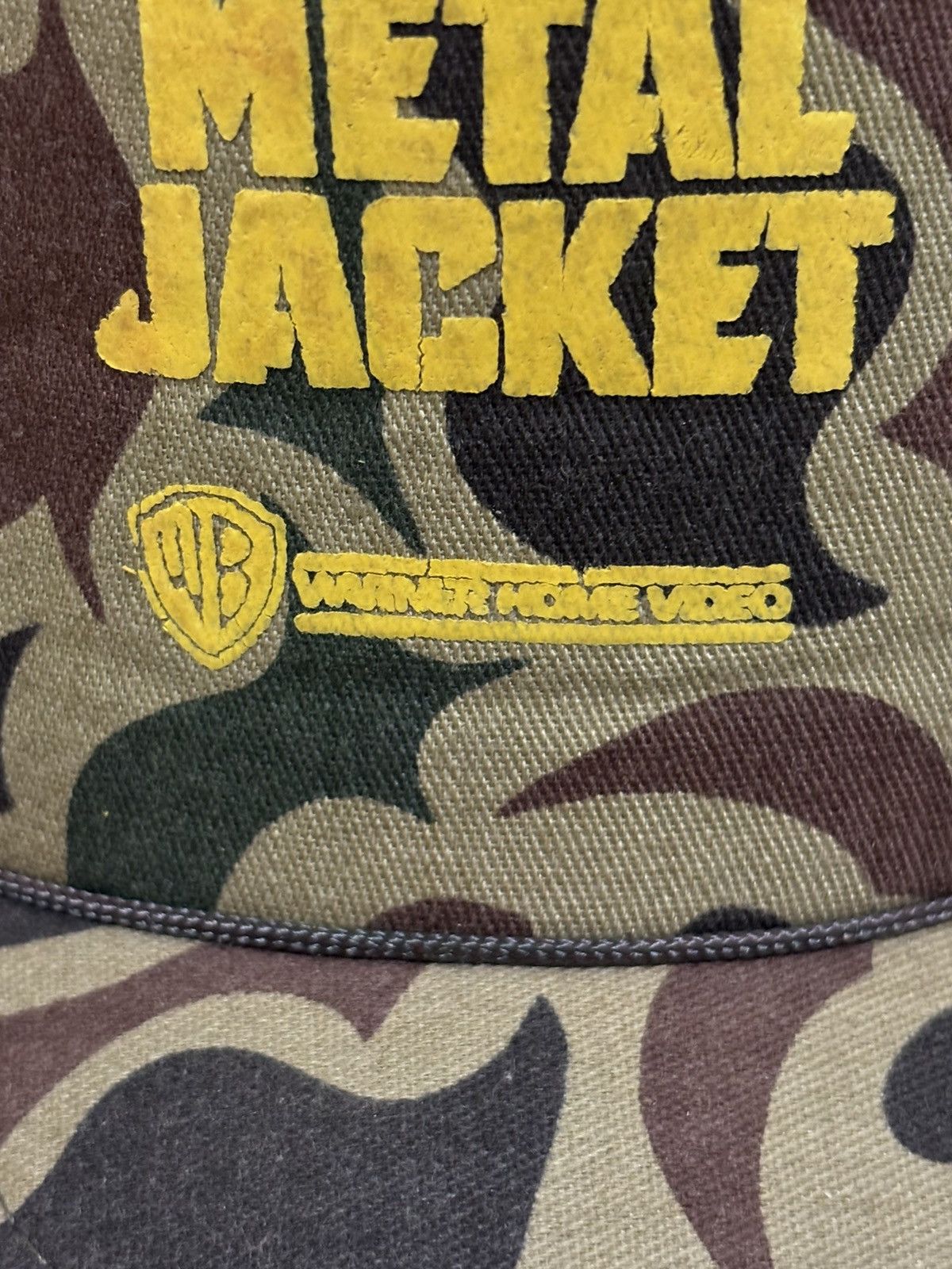 Vintage Rare Vintage 80s Full Metal Jacket Stanley Kubrick Movie Hat Size ONE SIZE - 3 Thumbnail