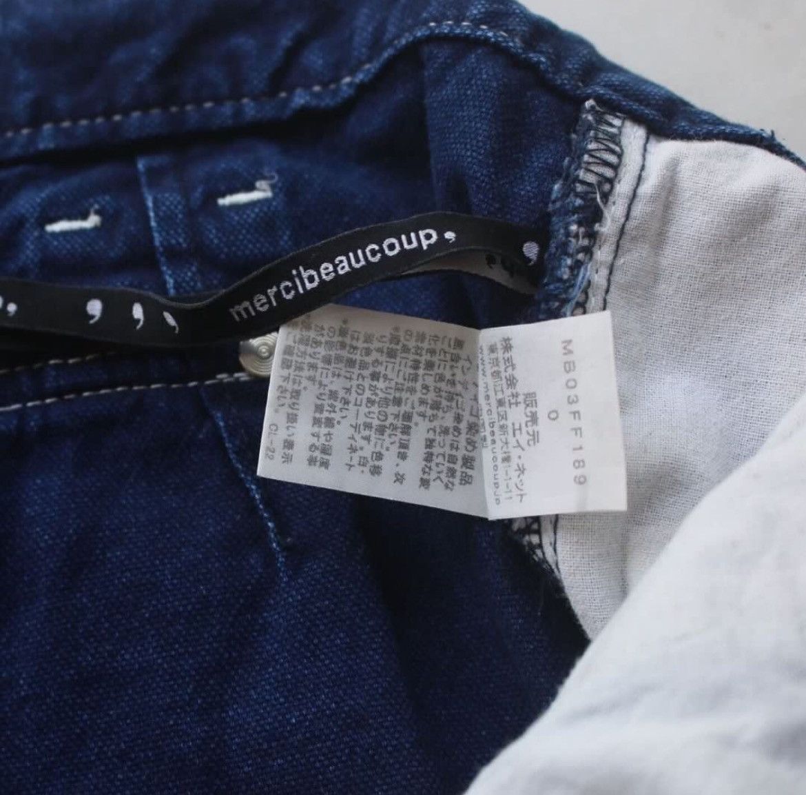 Issey Miyake × Ne-Net × mercibeaucoup Mercibeaucoup Issey Miyake Denim Pants Size US 28 / EU 44 - 9 Thumbnail
