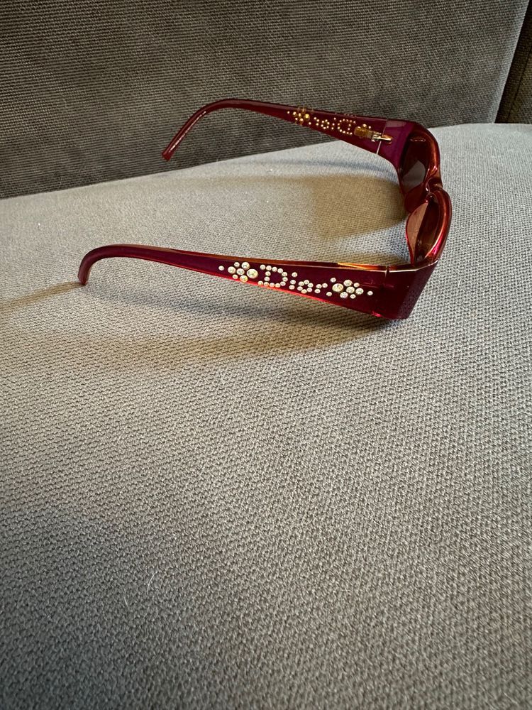 Dior Vintage Archive Dior Rhinestones sunglasses Size ONE SIZE - 1 Thumbnail