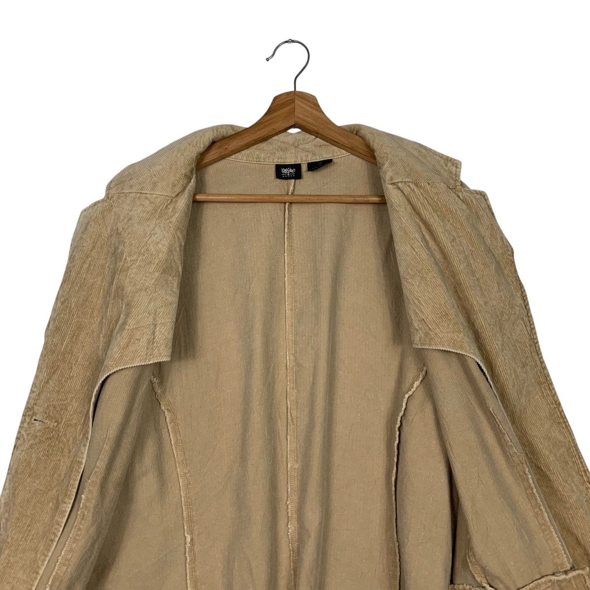 Japanese Brand MASSIMO Woman Corduroy Casual Jacket #2160-C95 Size XL / US 12-14 / IT 48-50 - 12 Thumbnail