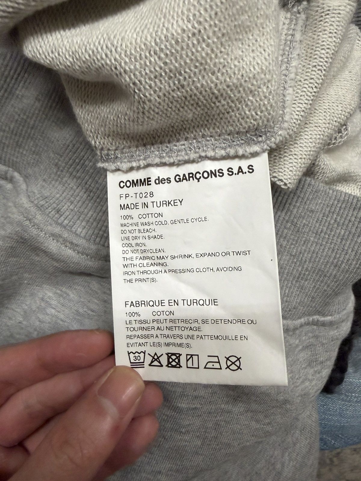 Comme des Garcons SHIRT FW24 4 Sleeves Hoodie Size US M / EU 48-50 / 2 - 7 Thumbnail