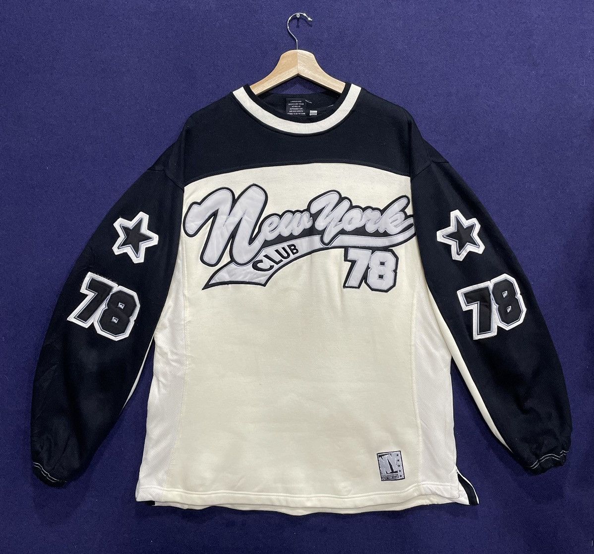 Vintage Vintage New York Club 78 Big Logo And Back Hit Logo Size US L / EU 52-54 / 3 - 6 Thumbnail