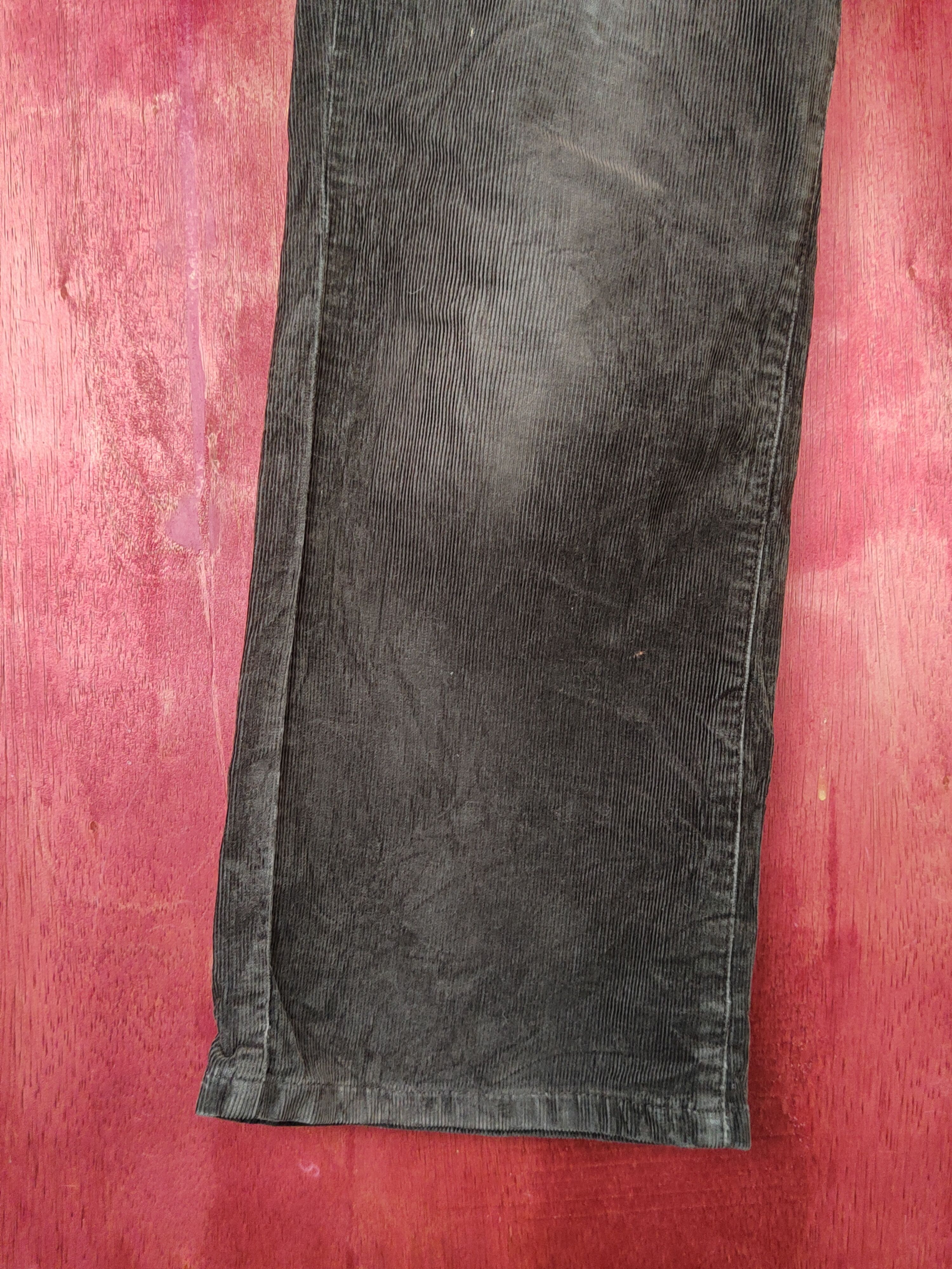 Uniqlo × Vintage Uniqlo Dark Brown japan vintage Corduroy Pants #S1428 Size 25" / US 0 / IT 36 - 4 Thumbnail