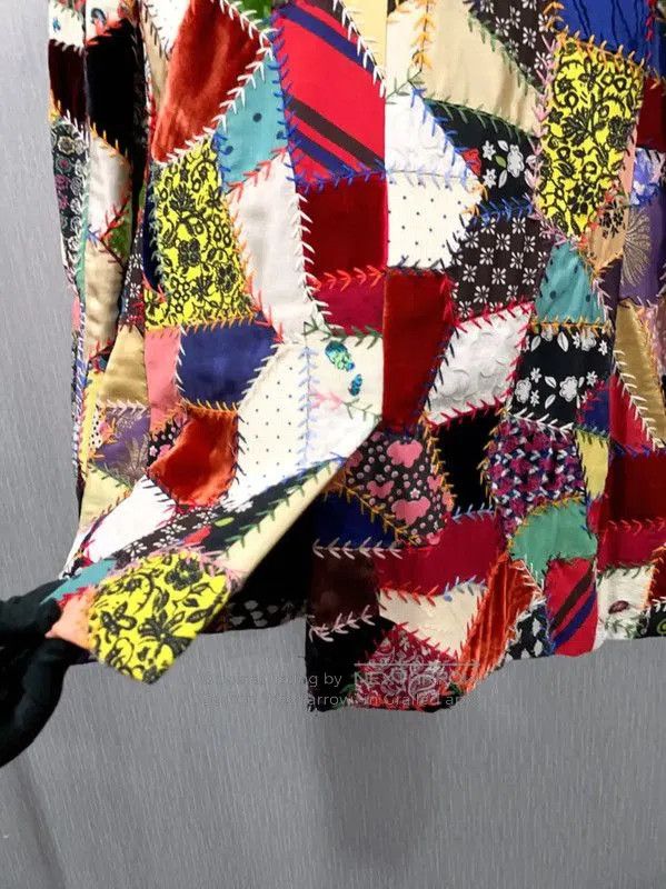 Dior Dior Patchwork Silk Blend Jacket . Size M / US 6-8 / IT 42-44 - 7 Thumbnail