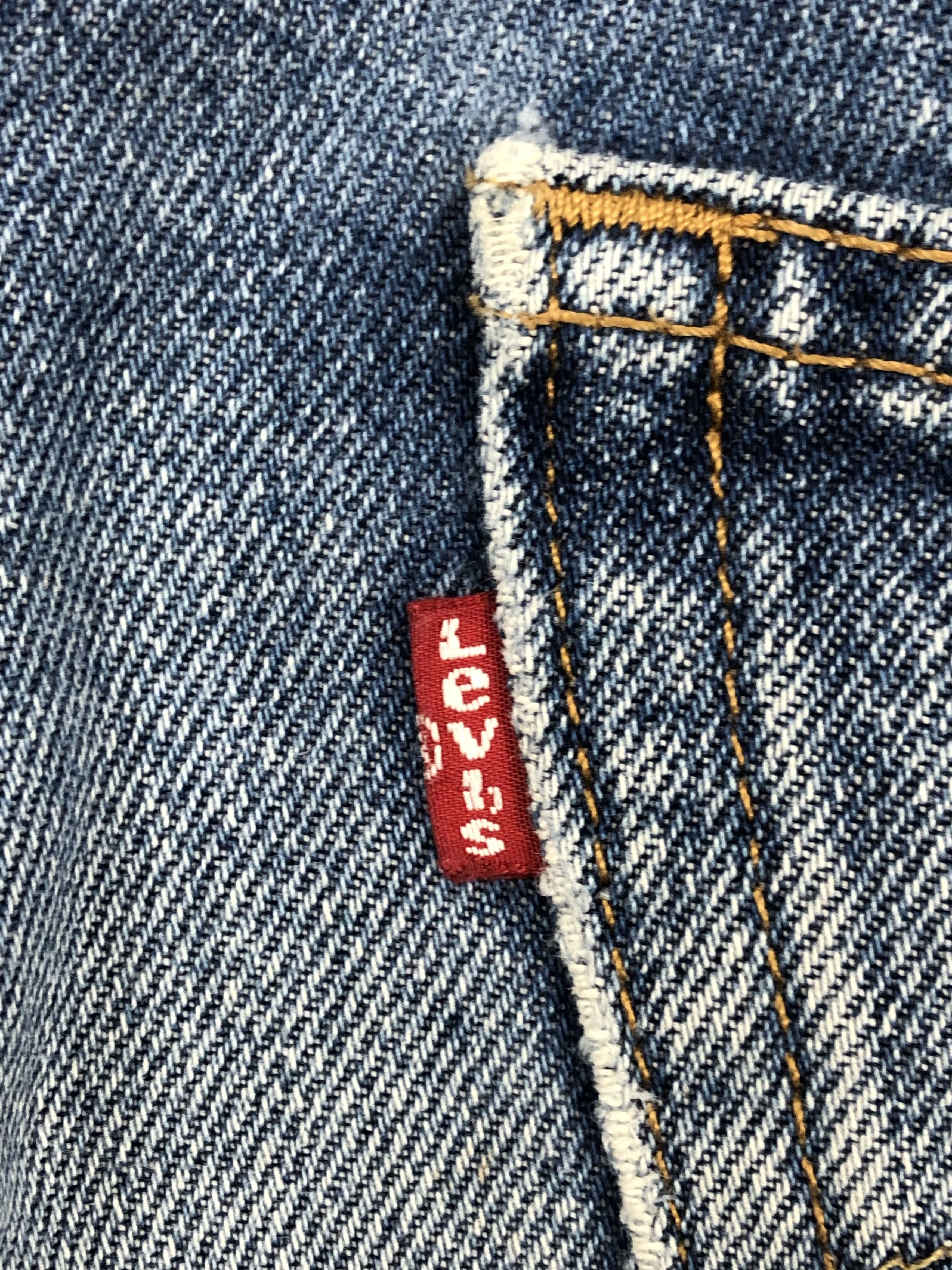 Levi's Vintage Levis 550 Faded Blue Jeans DPP0186 Size US 34 / EU 50 - 6 Thumbnail