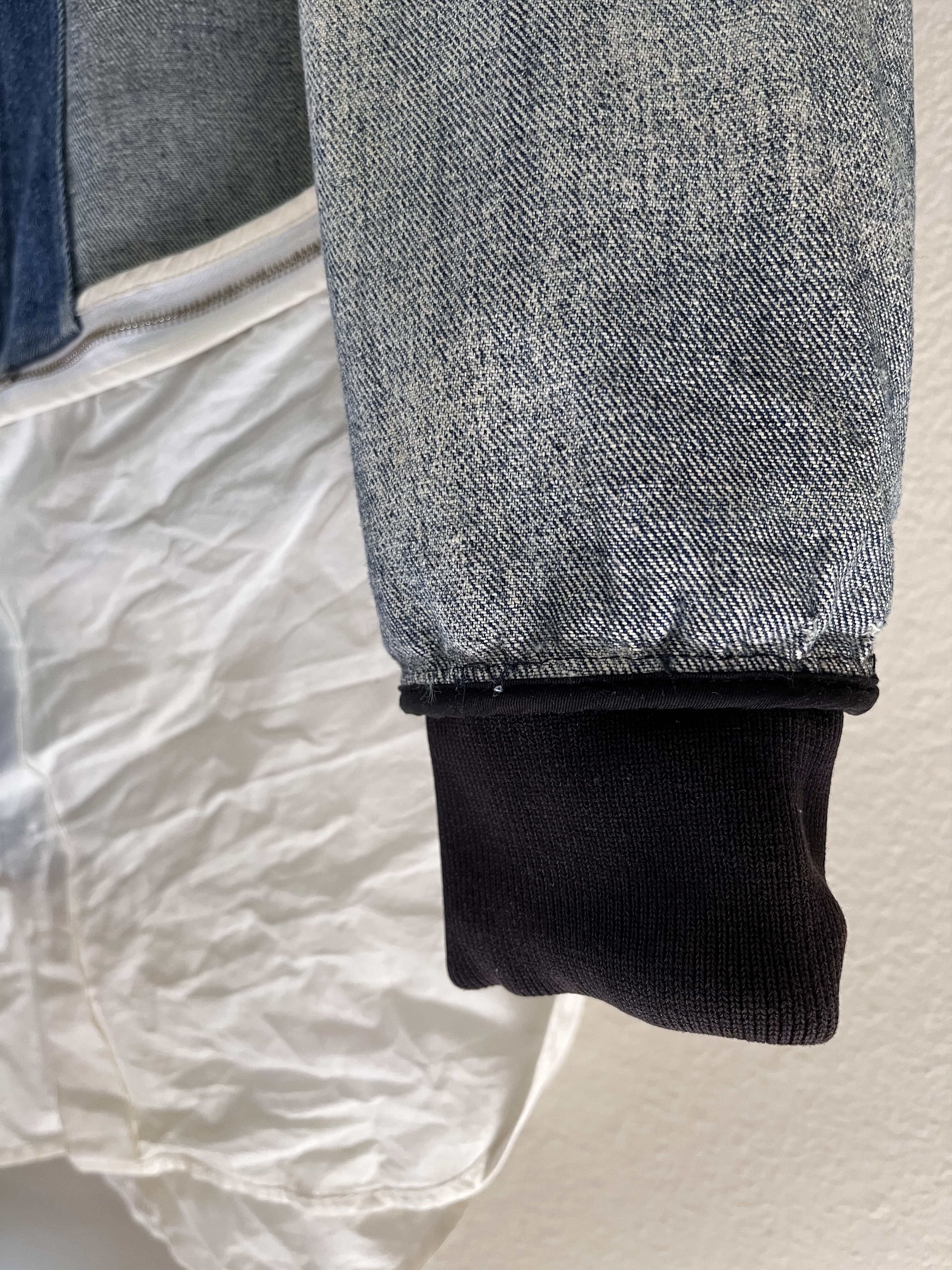 3.1 Phillip Lim 3.1 PHILLIP LIM BLEACHED DENIM BOMBER REMOVABLE POPLIN Size US S / EU 44-46 / 1 - 13 Thumbnail