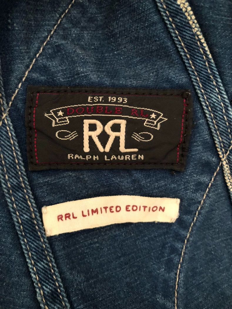 RRL Ralph Lauren RRL Ralph Lauren Limited edition blue dyed railway striped Size US 28 / EU 44 - 5 Thumbnail