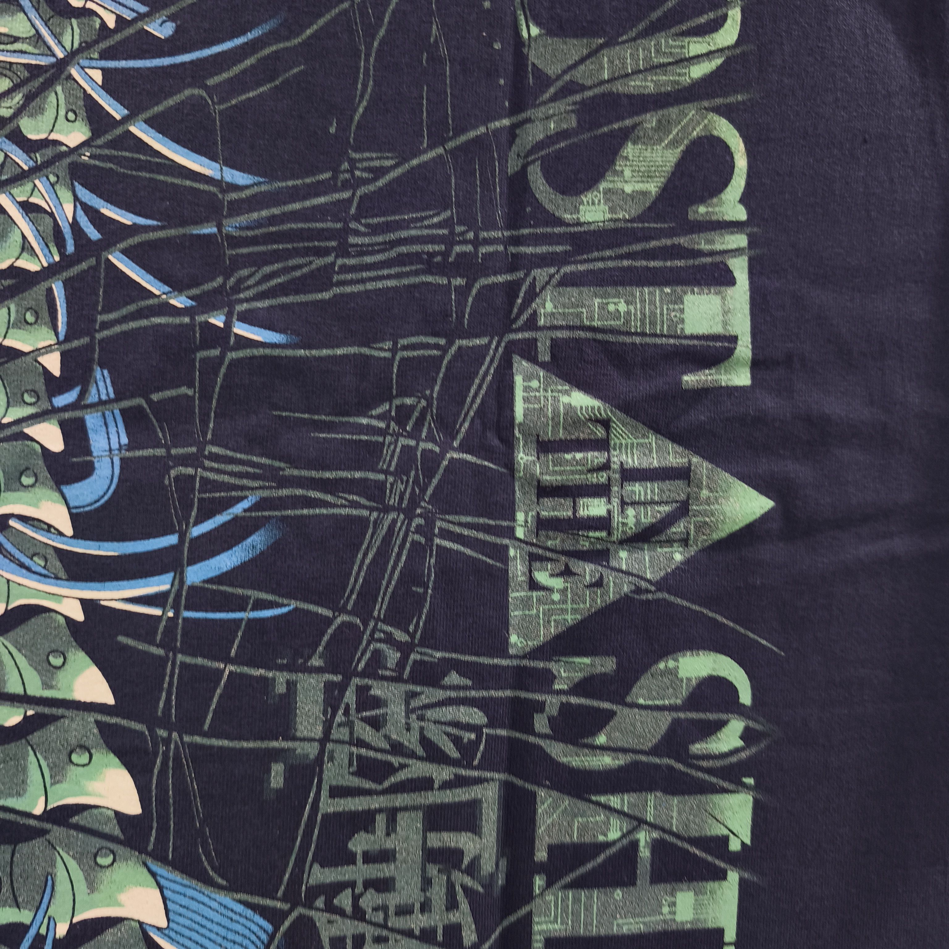 Anime Ghost In The Shell 1995 Navy T-shirt Size US XL / EU 56 / 4 - 13 Thumbnail