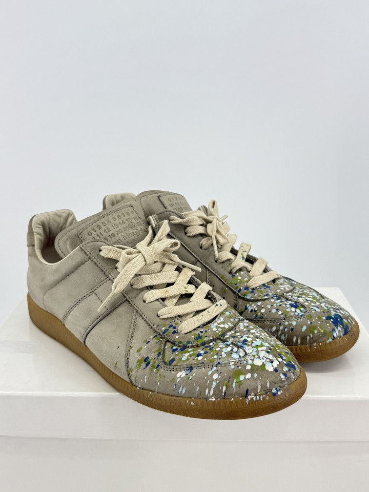Maison Margiela GAT Low Paint Splatter Size US 8 / EU 41 - 2 Thumbnail