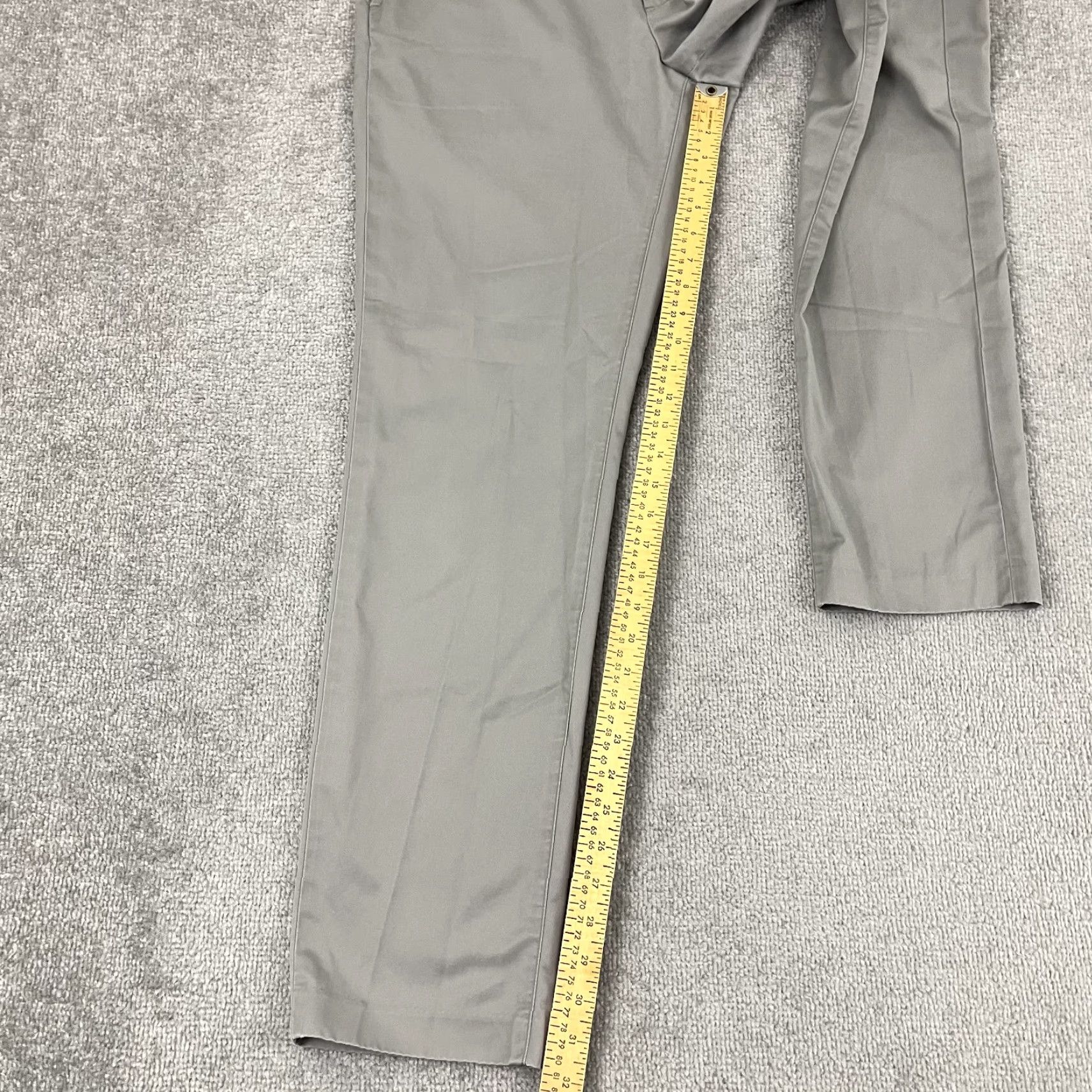 Bonobos Bonobos Friday Pants Men 33 x 32 Athletic Fit Gray Workwear Office Slacks Casual Size US 33 - 6 Thumbnail