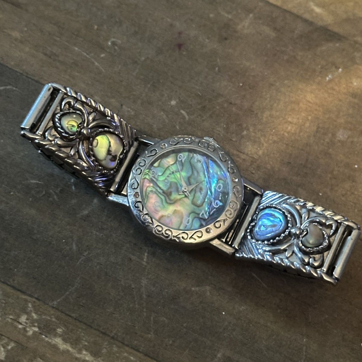Vintage Vintage LA Express abalone shell watch Size ONE SIZE - 3 Thumbnail