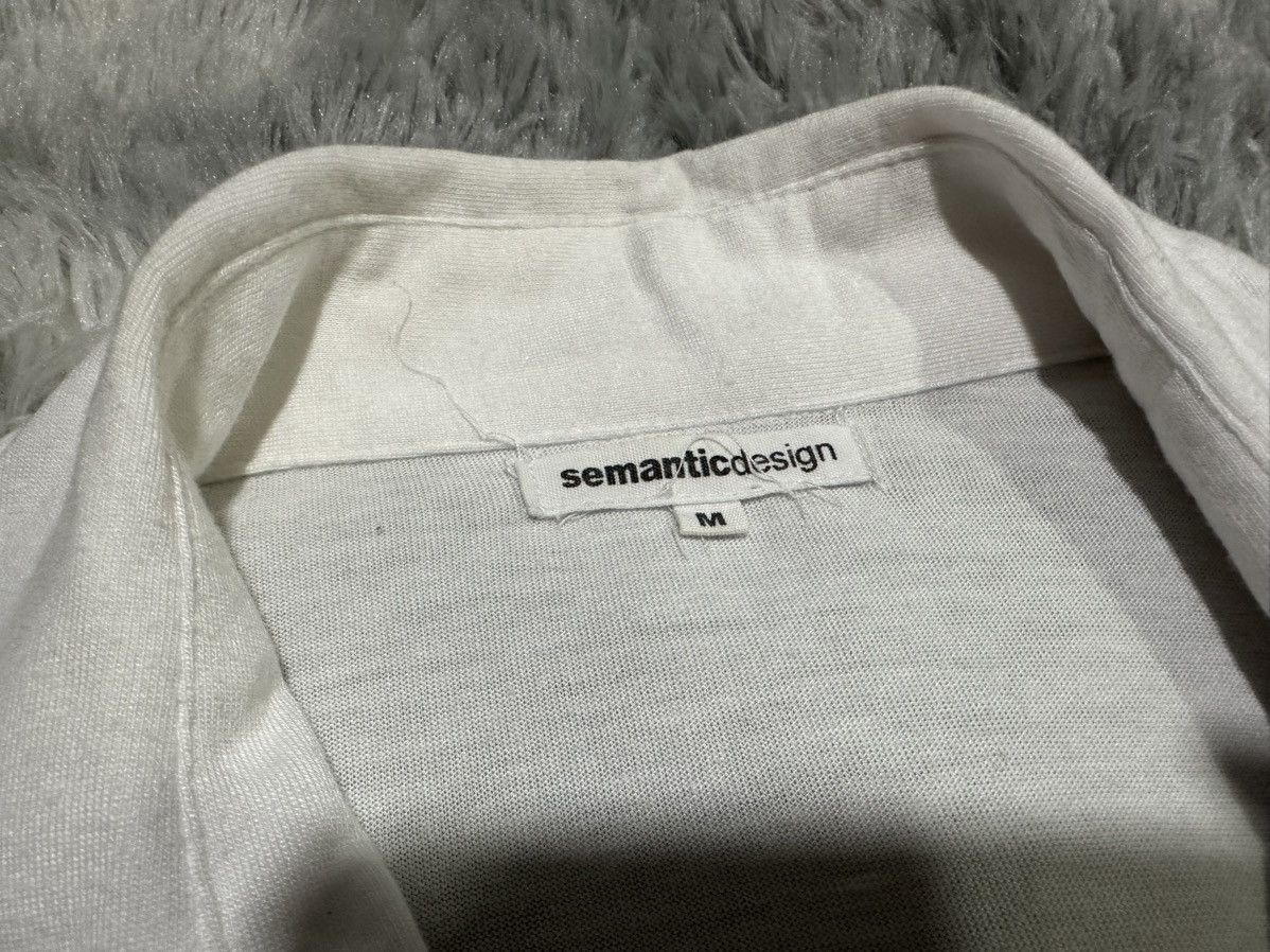 semanticdesign 🔥Sick Y2K Semantic Design Floral Poem Shirt Size US M / EU 48-50 / 2 - 12 Thumbnail