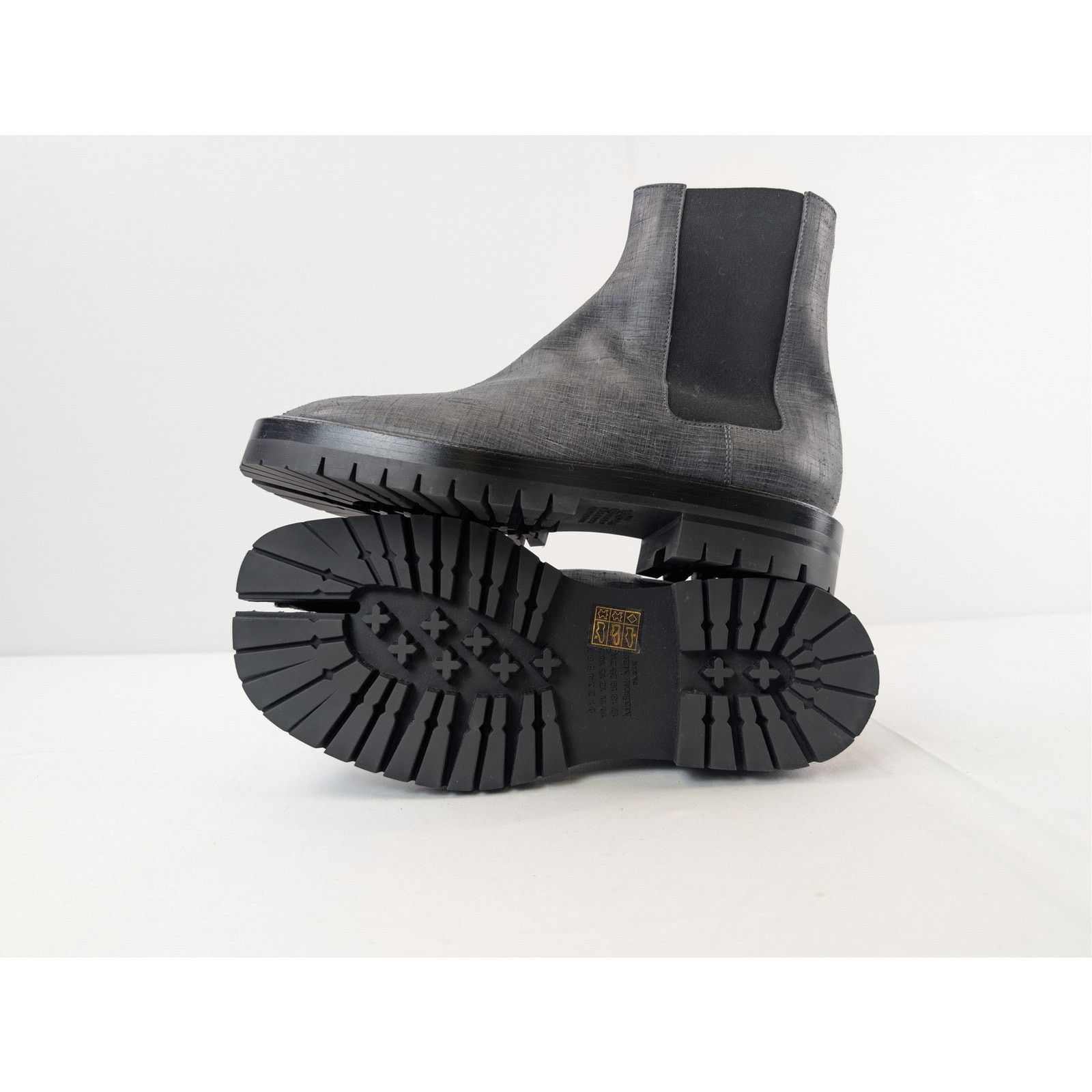 Maison Margiela o1rshd1 Tabi County Chelsea Boots in Black Size US 9 / EU 42 - 2 Thumbnail