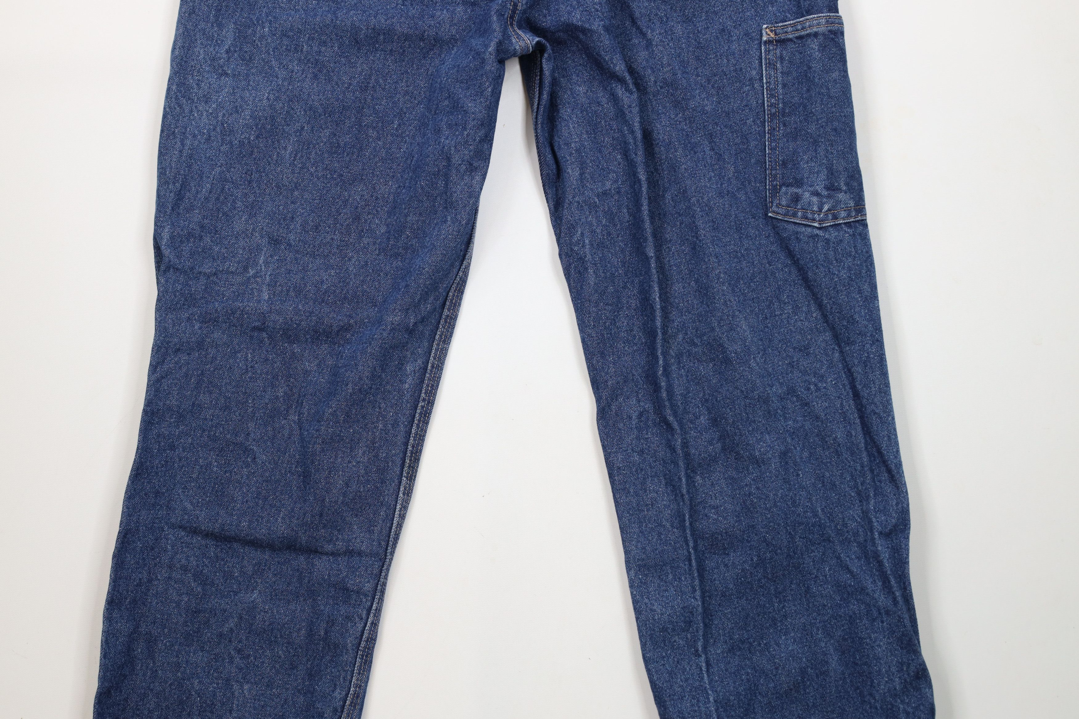 Carhartt × Vintage Vintage Y2K Carhartt FR Fire Flame Resistant Relaxed Jeans Size US 34 / EU 50 - 13 Thumbnail