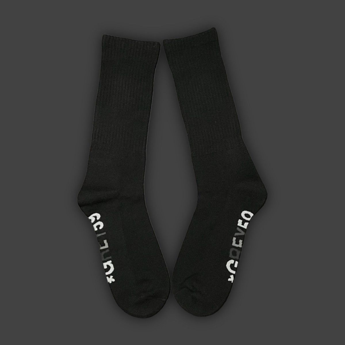 G59 Records $uicideboy$ G59 monochrome socks suicideboys greyday staff Size ONE SIZE - 7 Thumbnail
