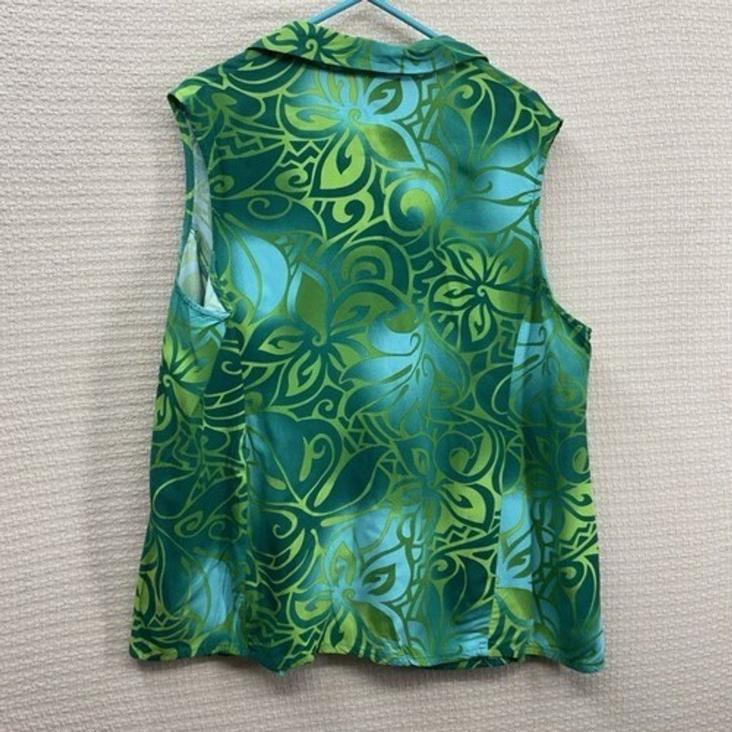 Other VTG The Hawaiian Original Floral Button Up Shirt Women 2XL Size 3XL / US 20-22 - 8 Thumbnail