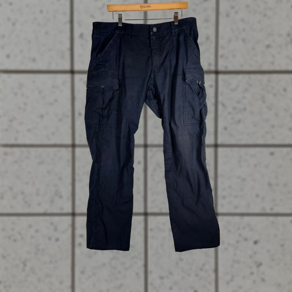 Vintage VINTAGE: First Tactical V2 Cargo Pants Mens 36x32 Navy Ripstop Utility Work Size US 36 / EU 52 - 1 Thumbnail